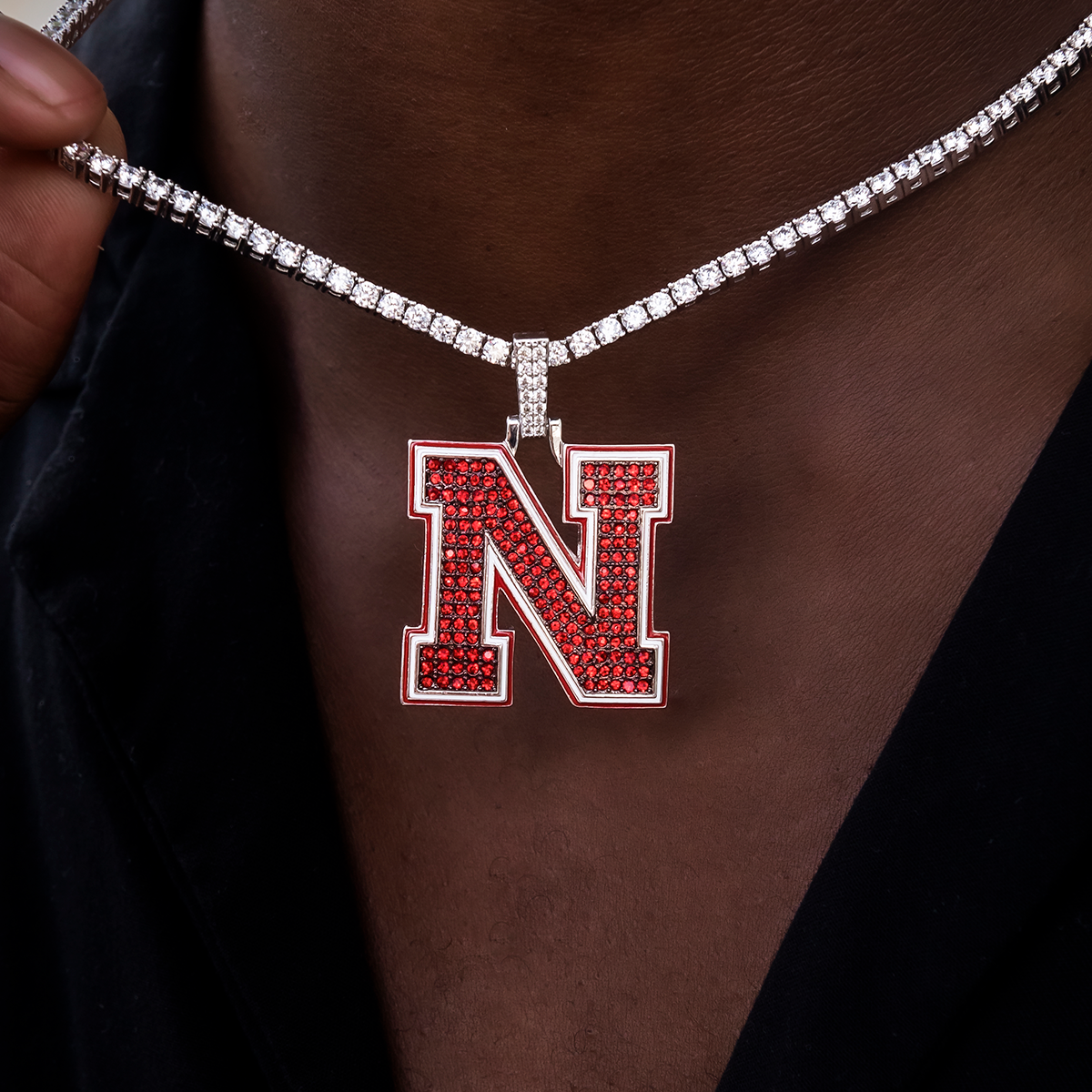 Nebraska Cornhuskers Official NCAA Logo Pendant