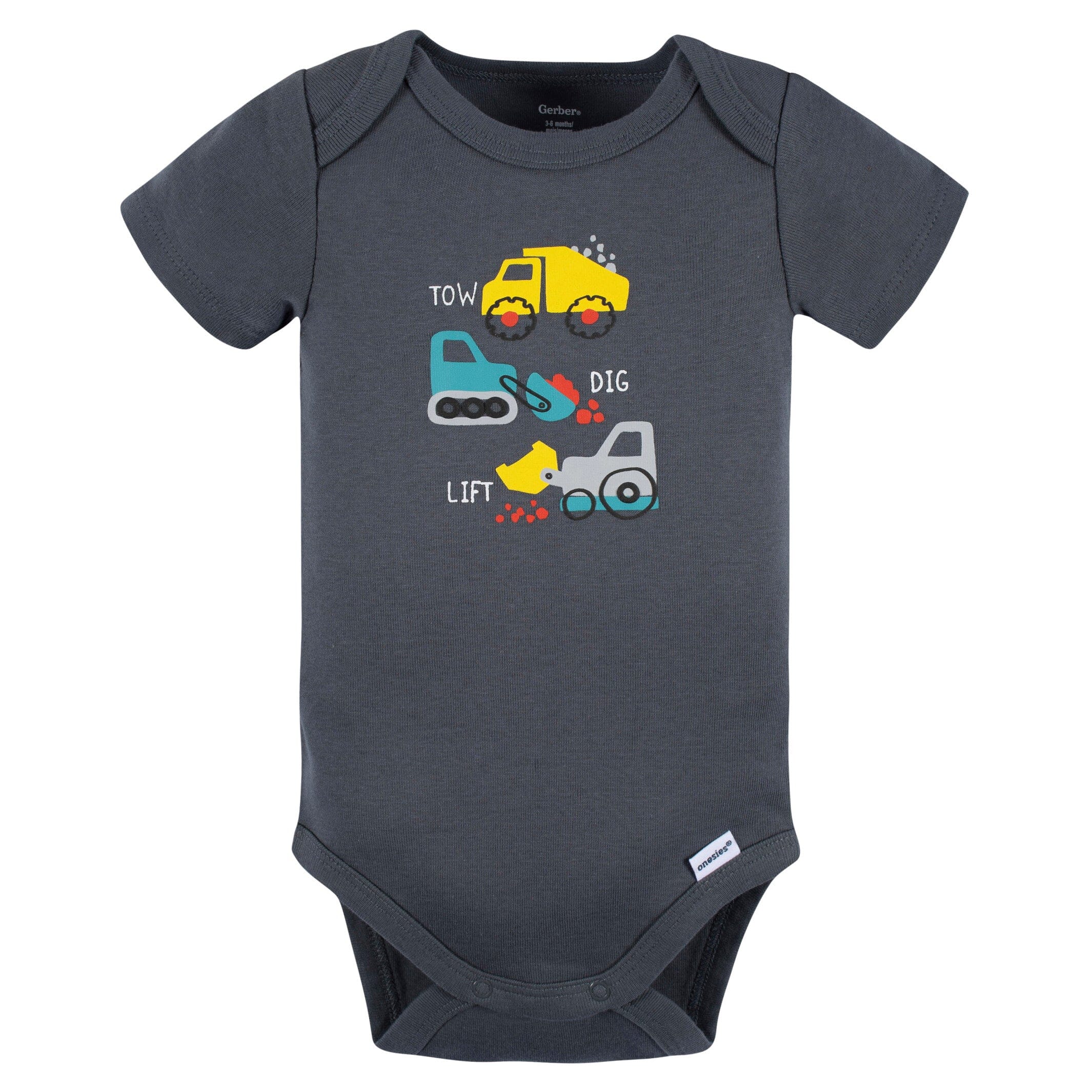 4-Piece Baby Boys Ready To Roll Onesies Bodysuit, Tee, Shorts & Pant Set