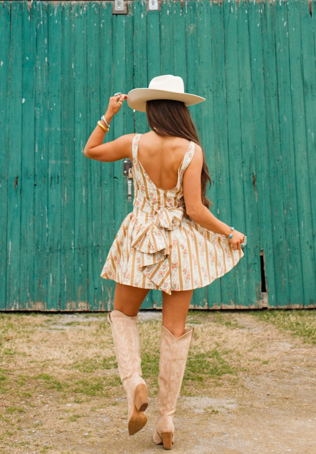 Southern Bloom Mini Dress