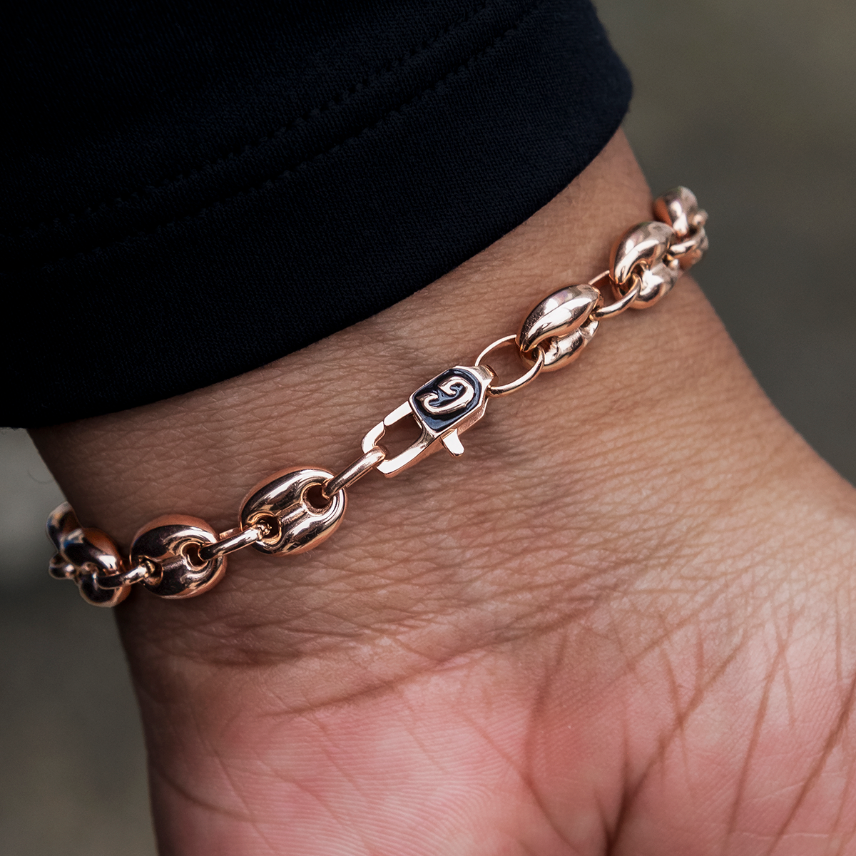 Valentina Bracelet in Rose Gold- 7mm