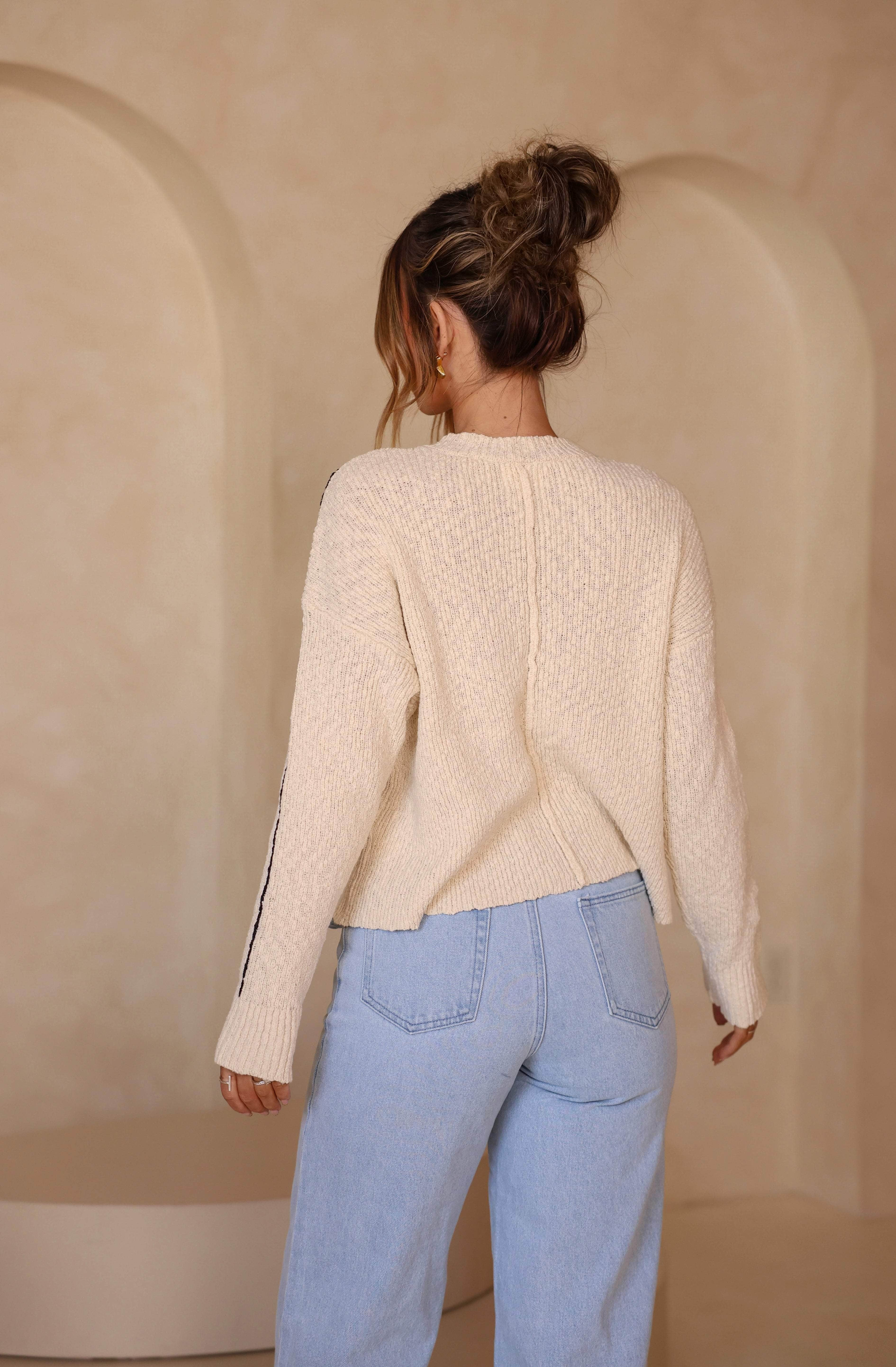 Minimal Moves Sweater