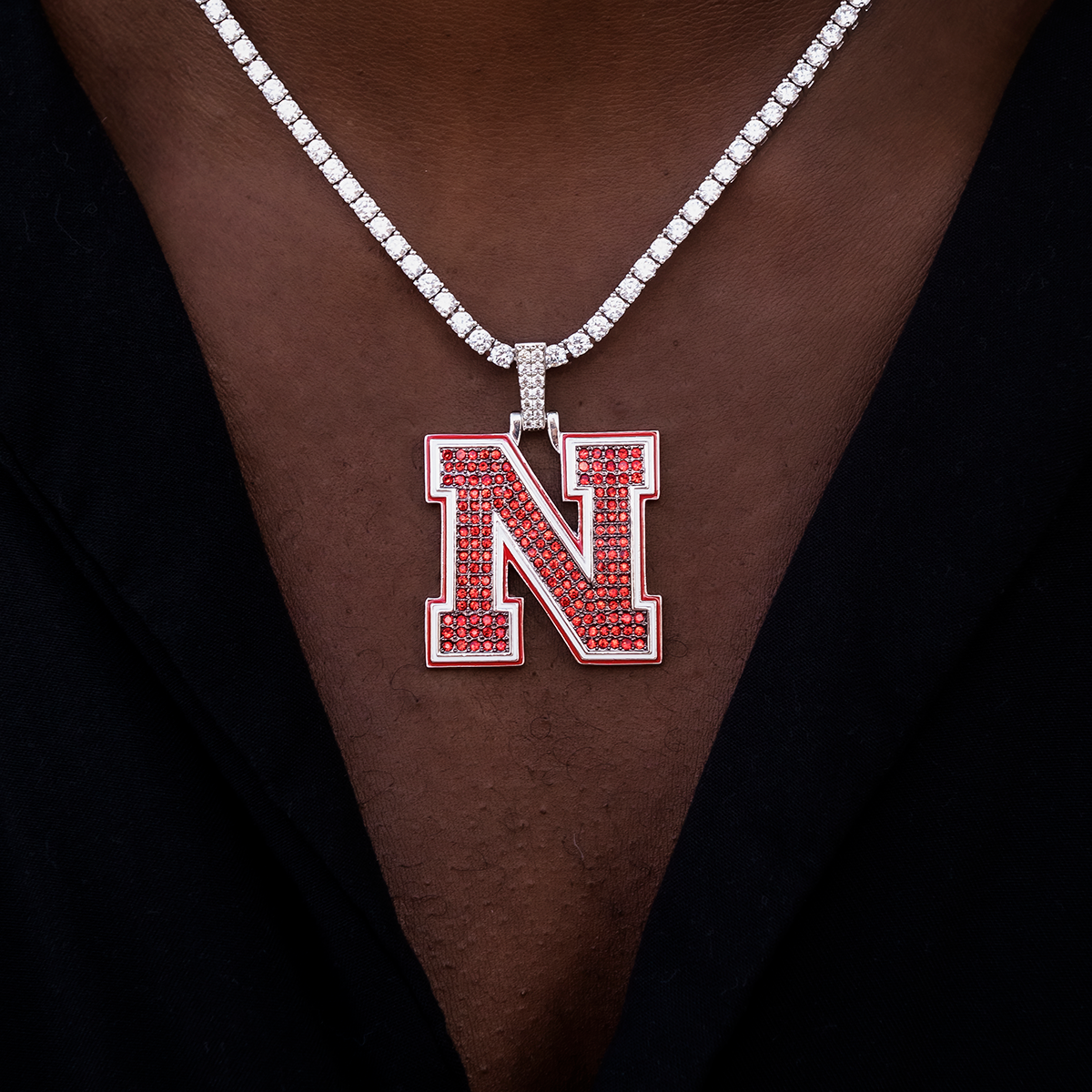 Nebraska Cornhuskers Official NCAA Logo Pendant