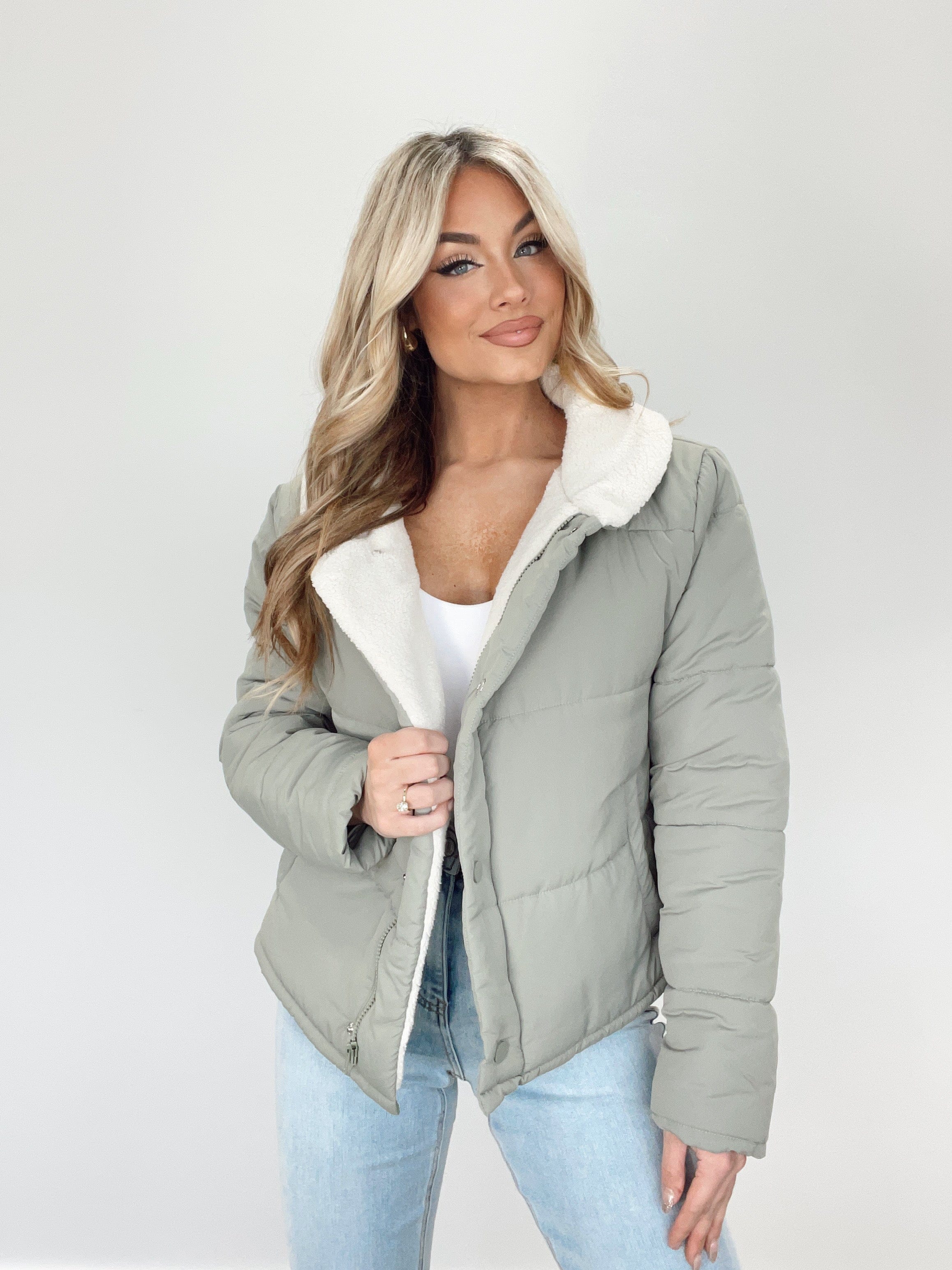 Padded Sherpa Jacket