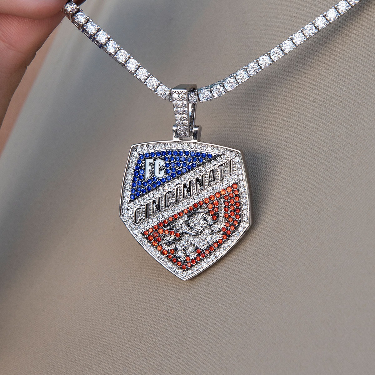 FC Cincinnati Official MLS Logo Pendant