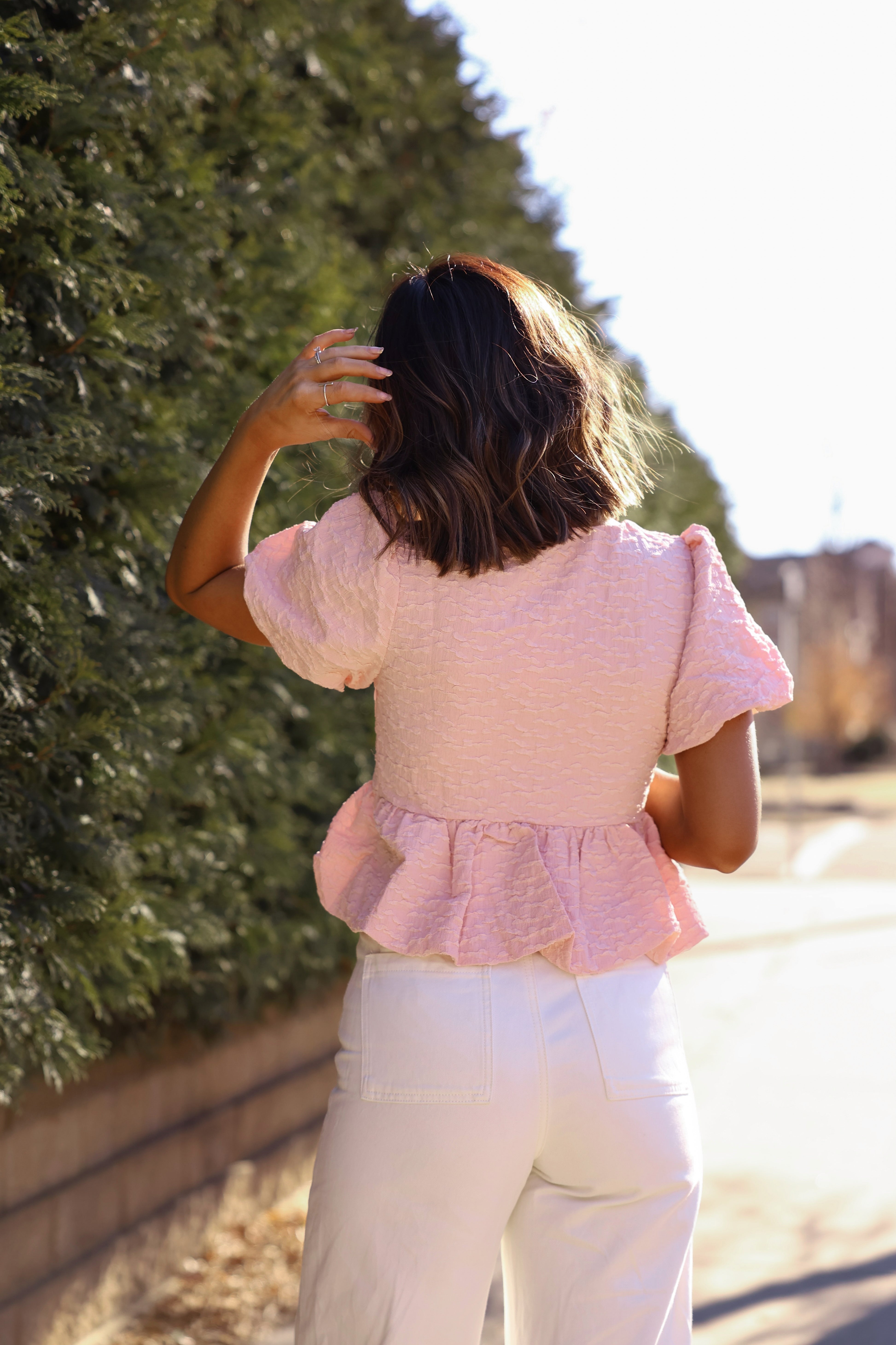 Something Sweet Peplum Top