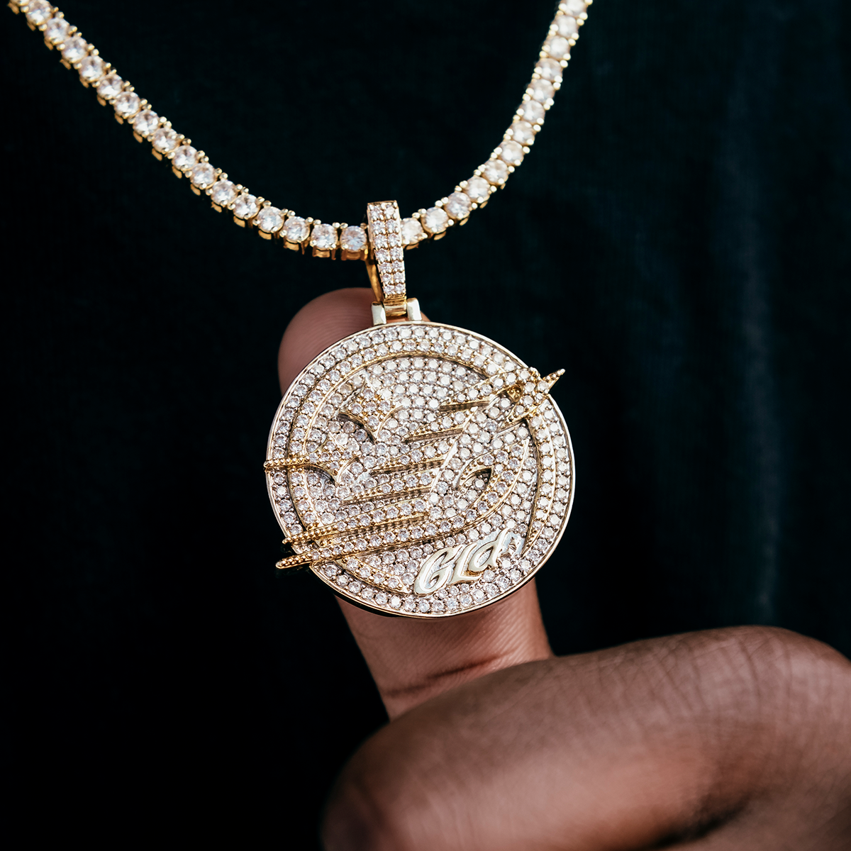 GLD Team Coin Pendant