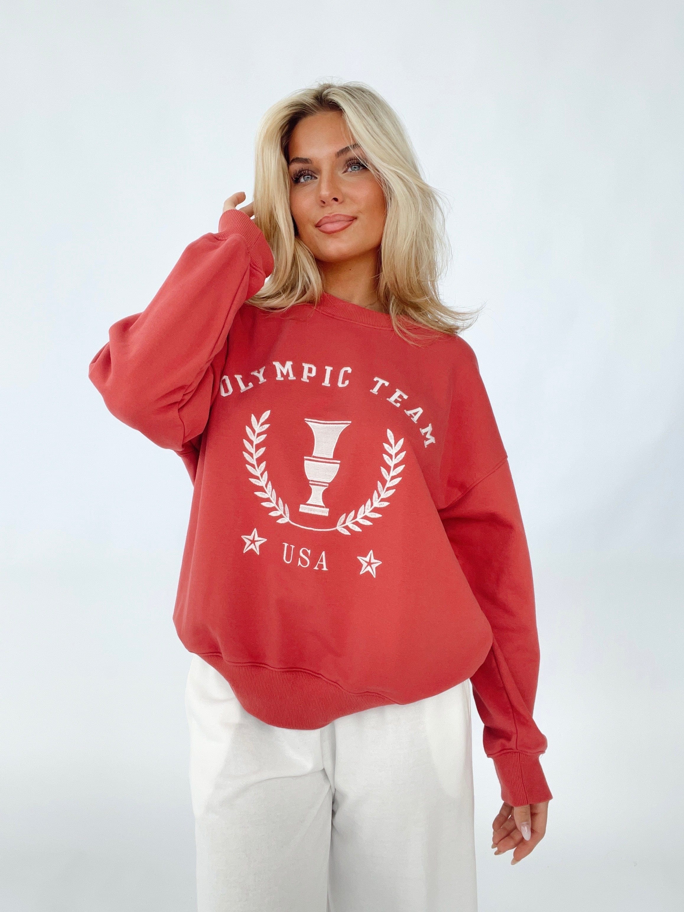 Olympic Team Oversized Sweatshirt