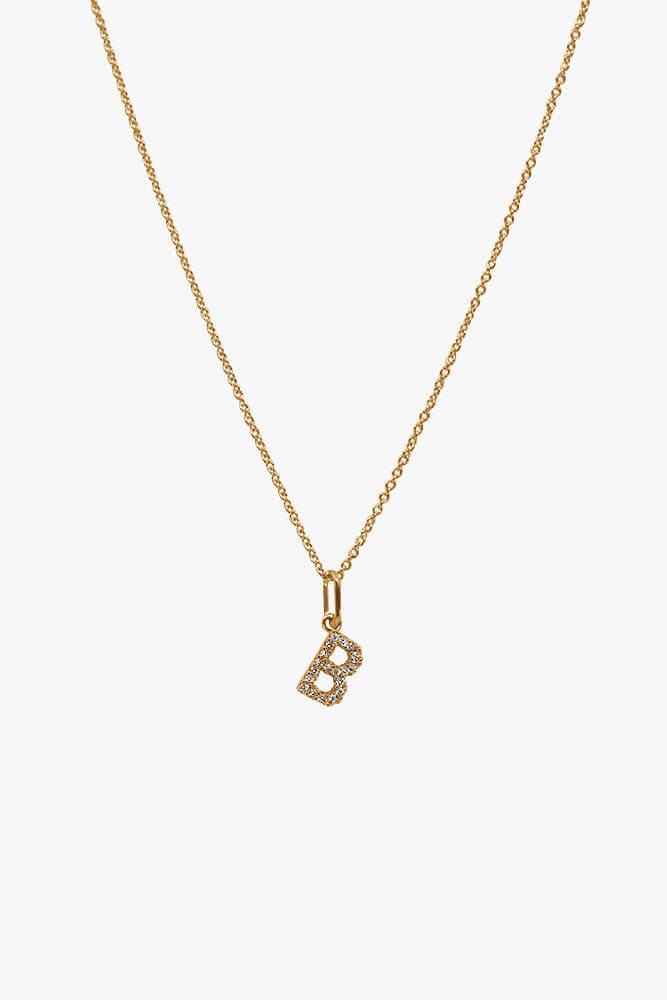 Gold Letter Necklace