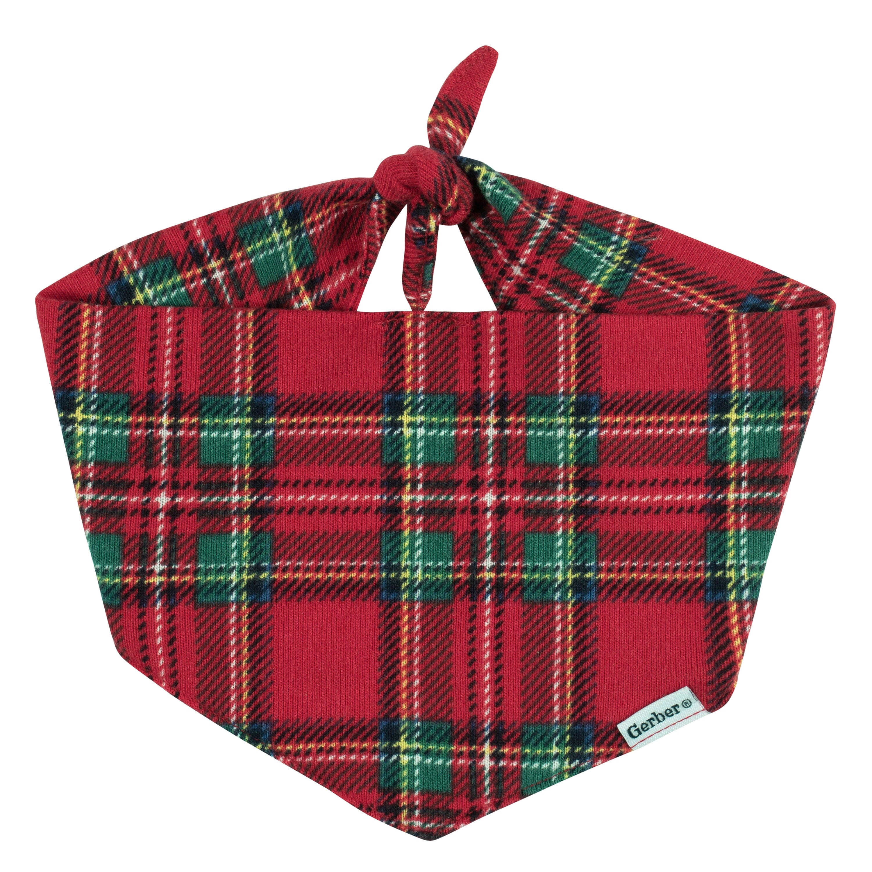 Stewart Plaid Hacci Pet Bandana