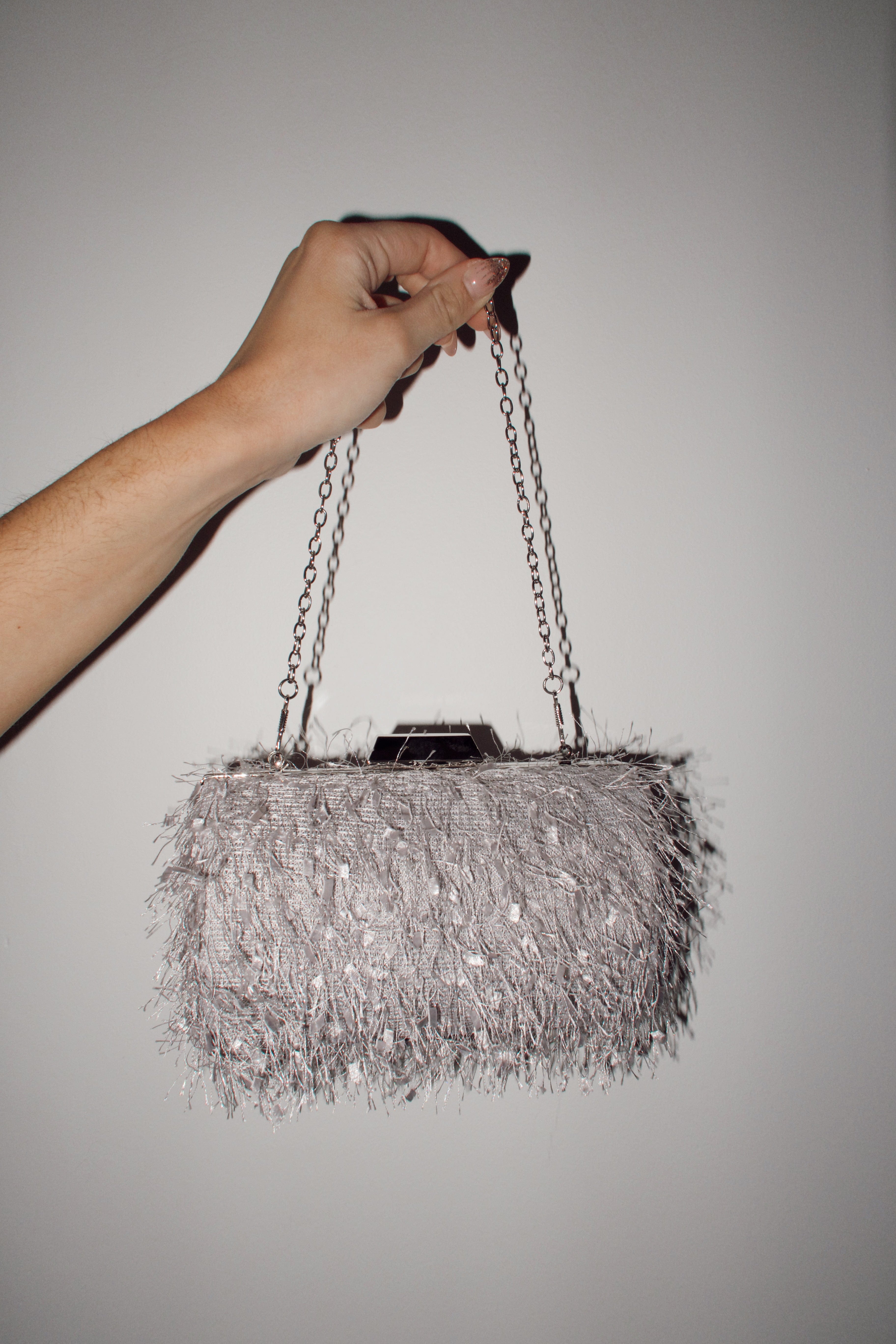 Champagne Cascade Clutch