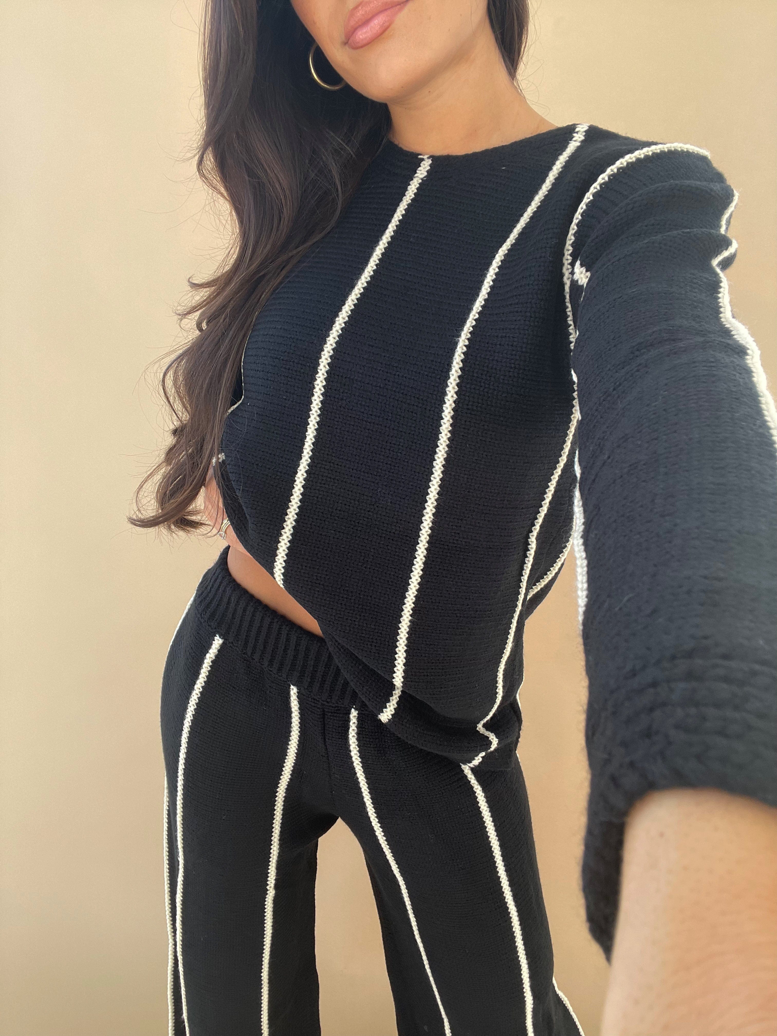 Luxe Lines Sweater