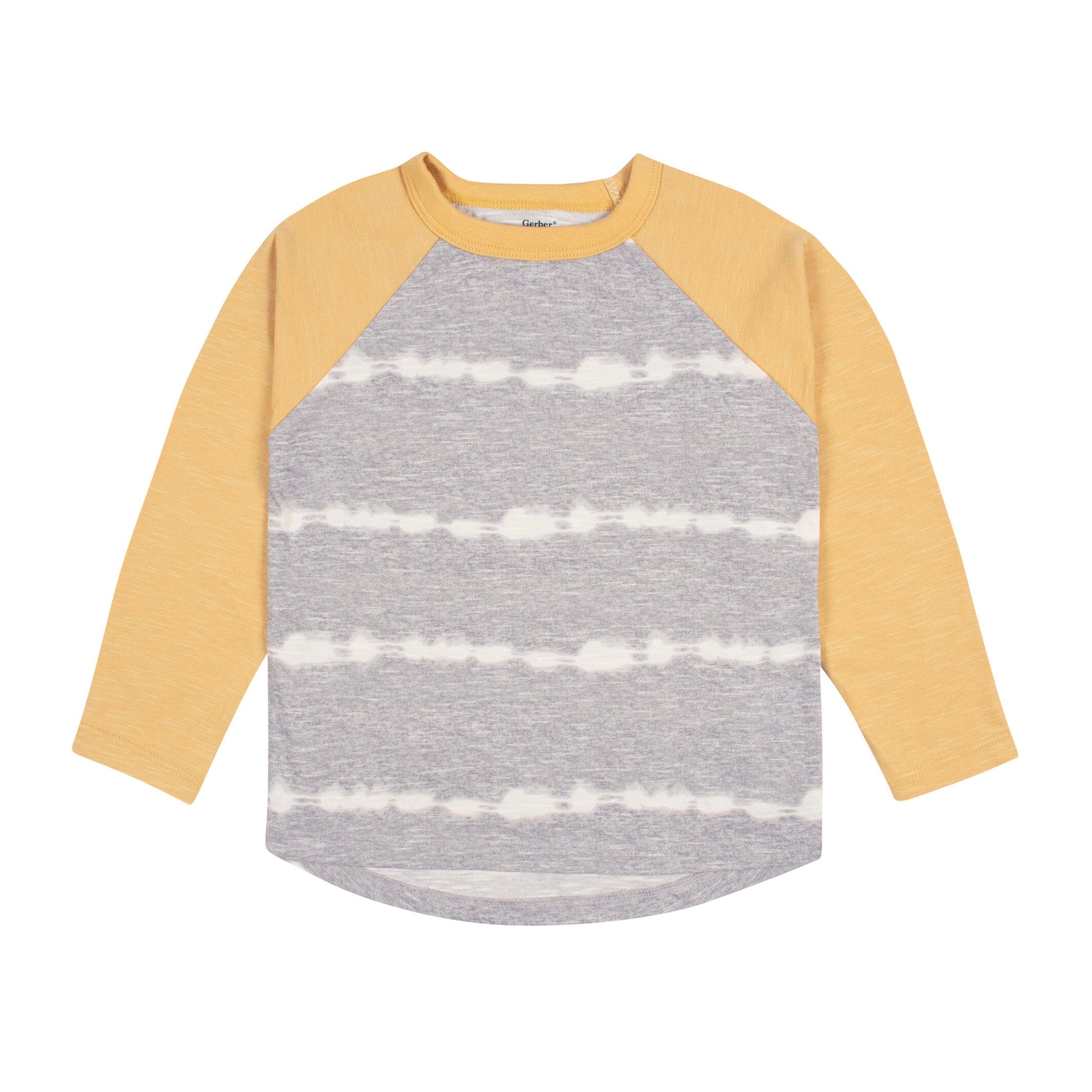 2-Pack Infant & Toddler Boys Rust & Gray Tie Dye Raglan Tees