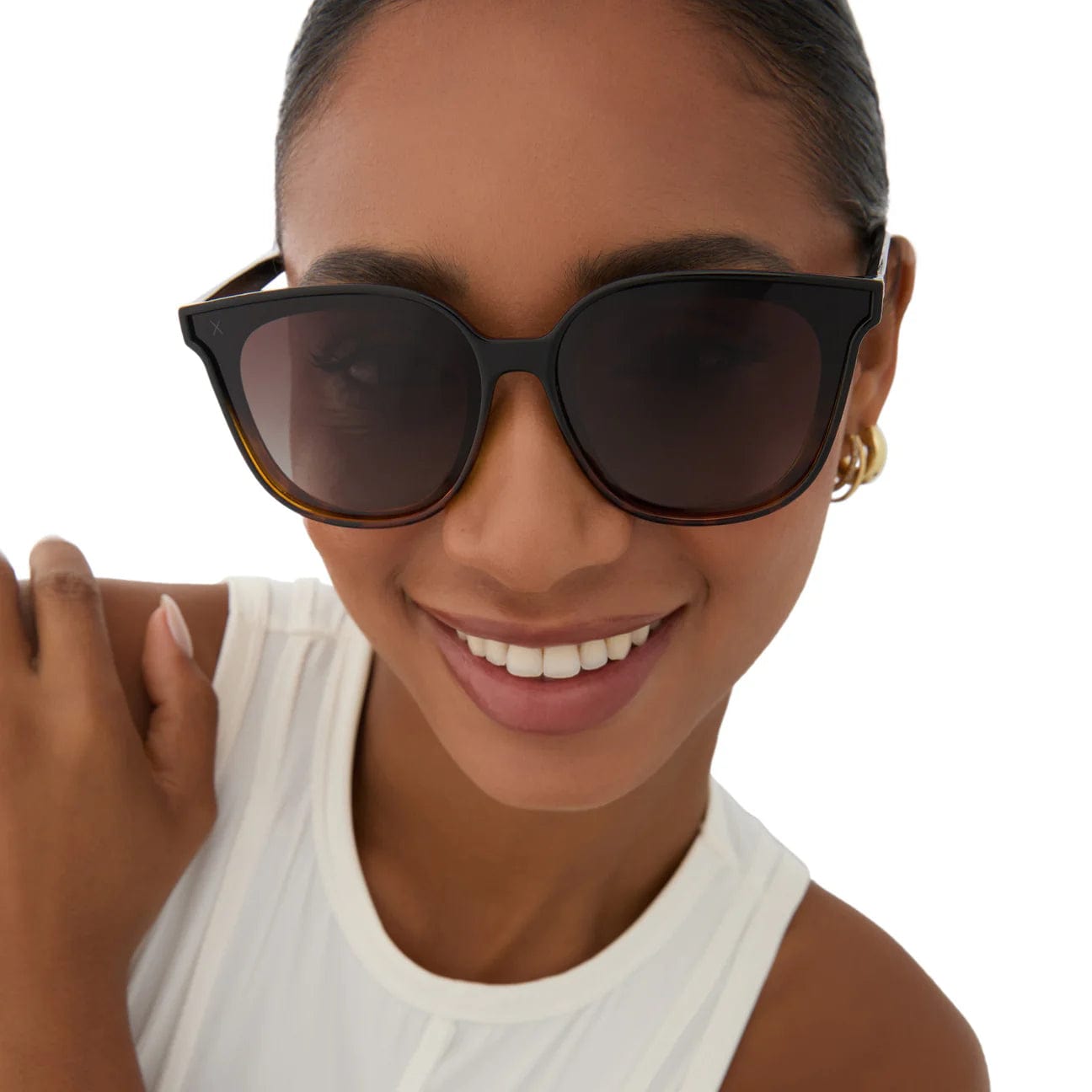 Brown Gradient Sunglasses