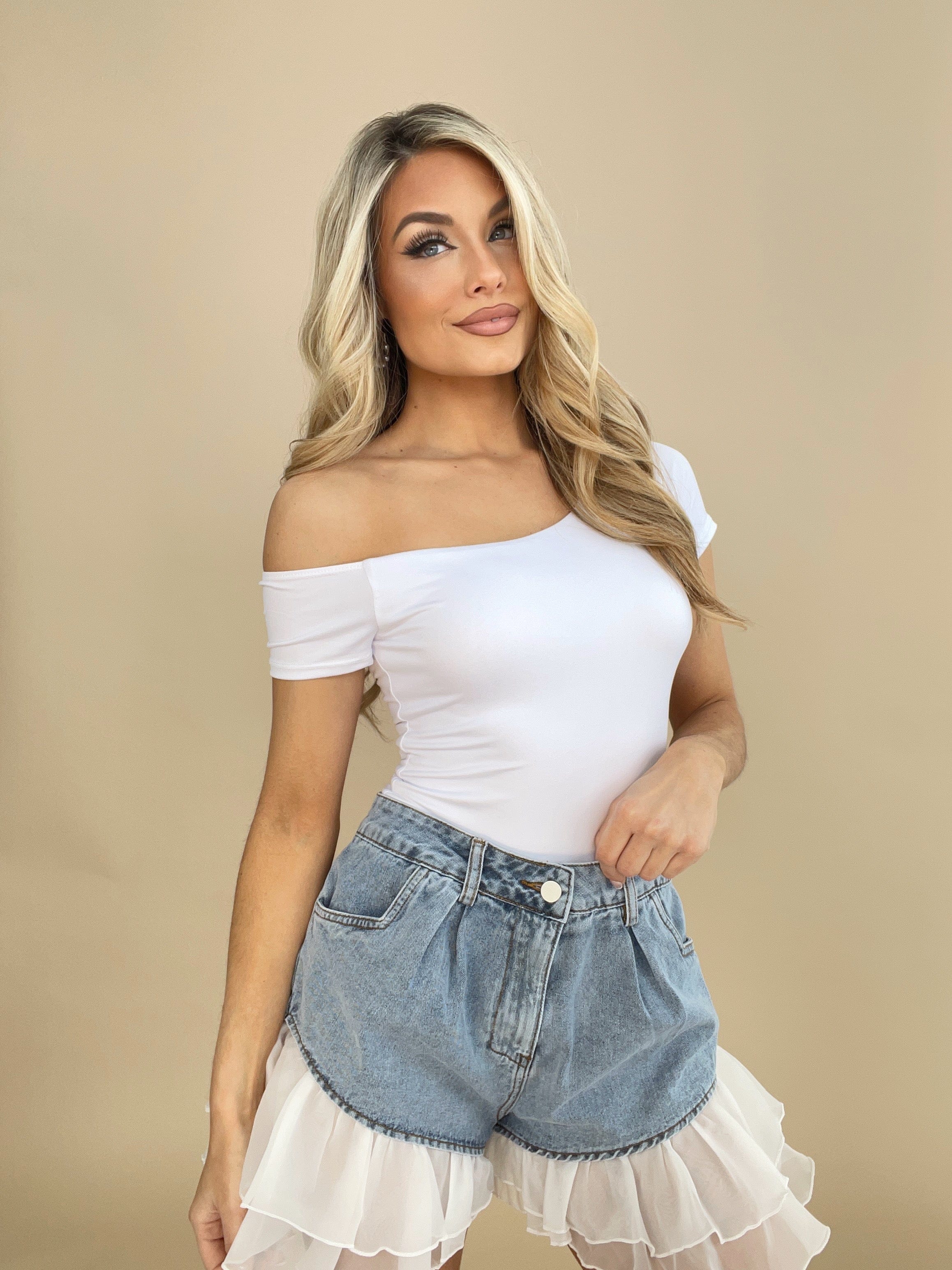 Off The Shoulder Bodysuit