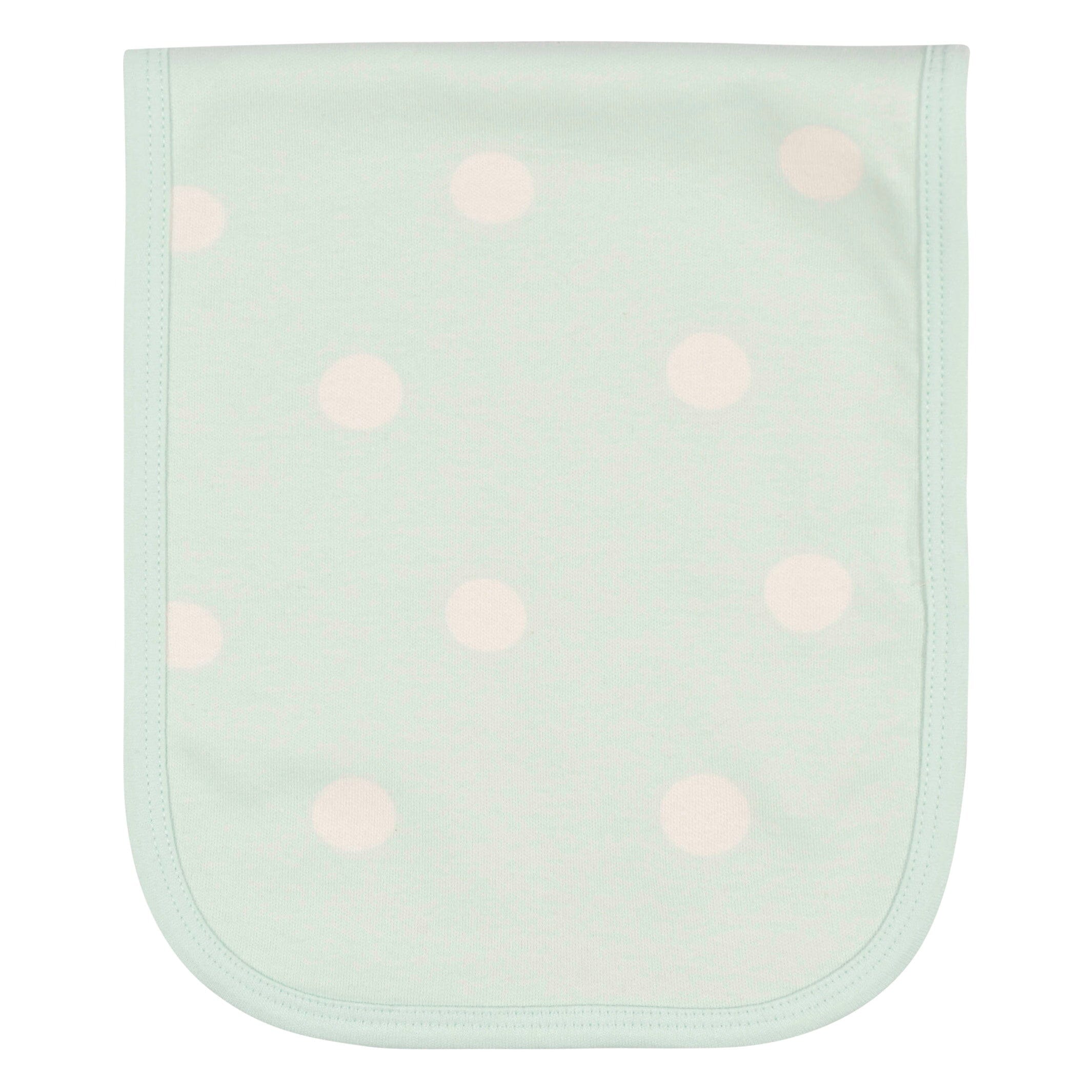 4-Pack Baby Girls Fox Burp Cloths