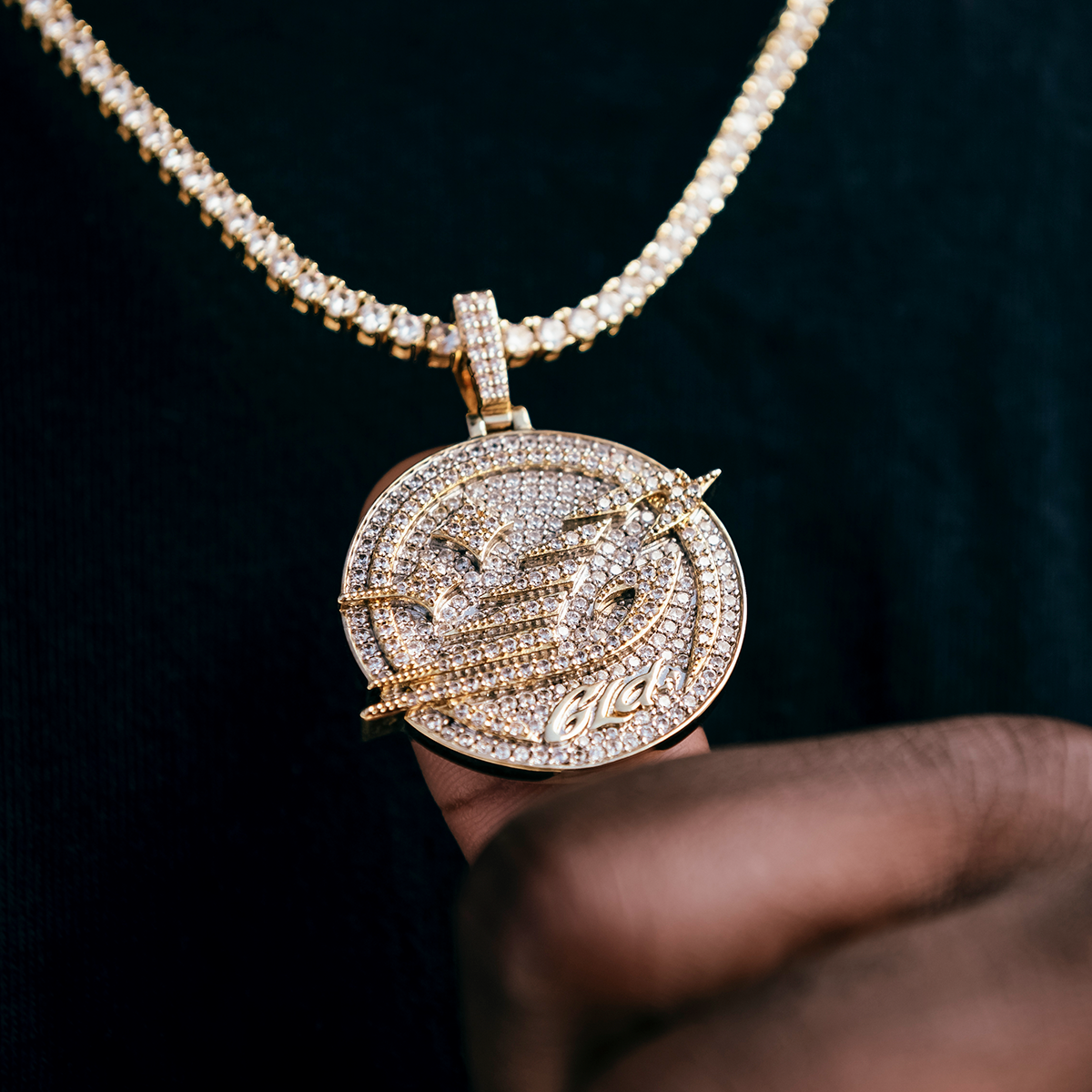 GLD Team Coin Pendant