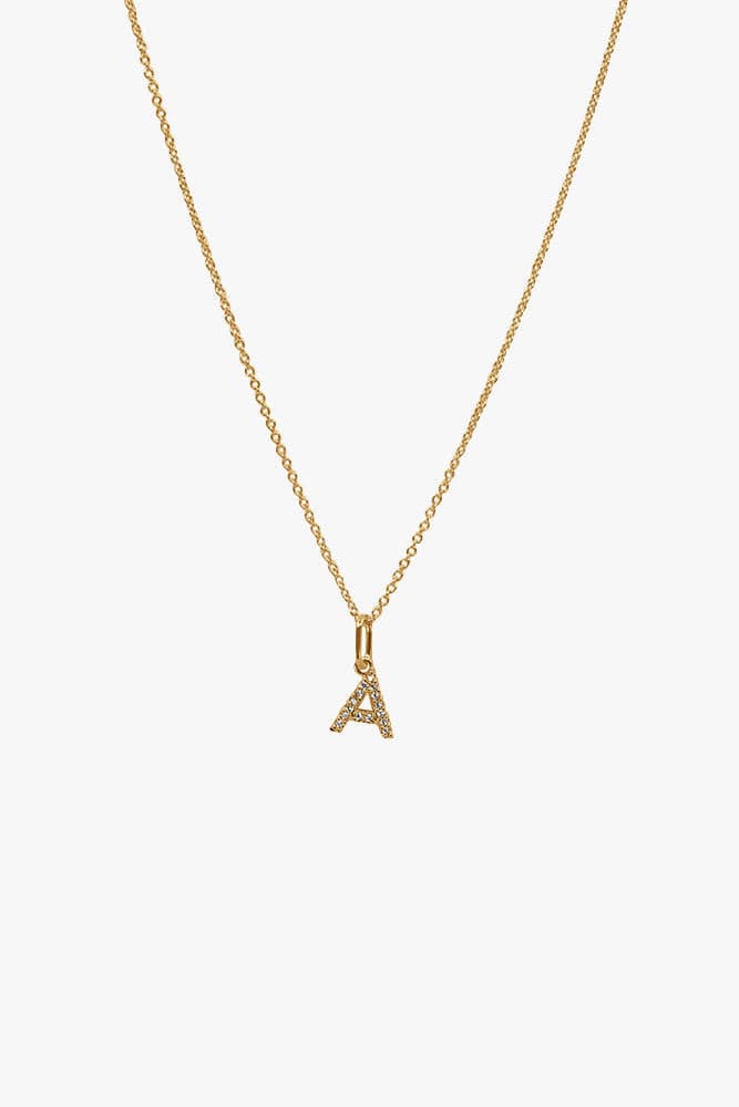 Gold Letter Necklace