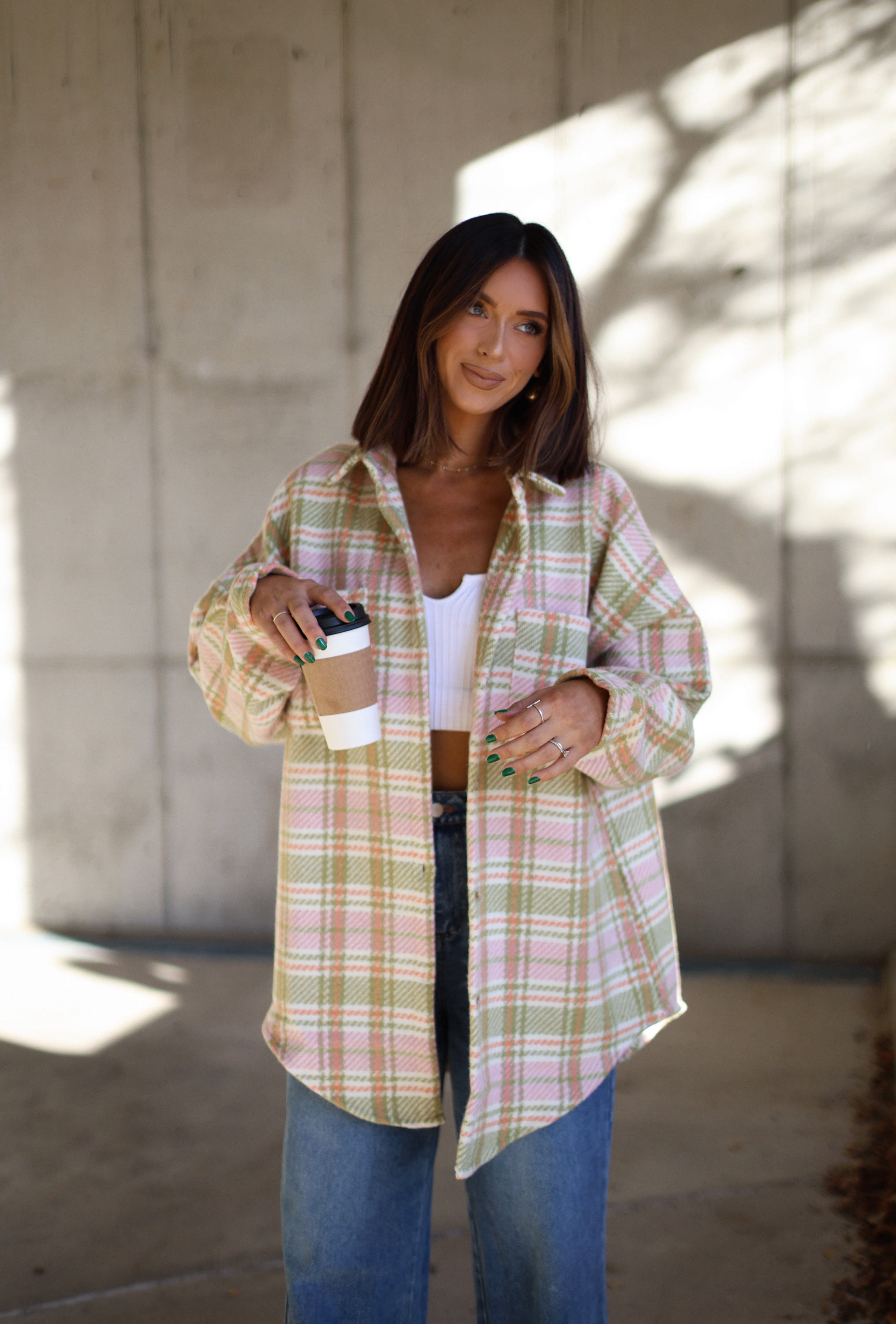 In The Cold Plaid Jacket