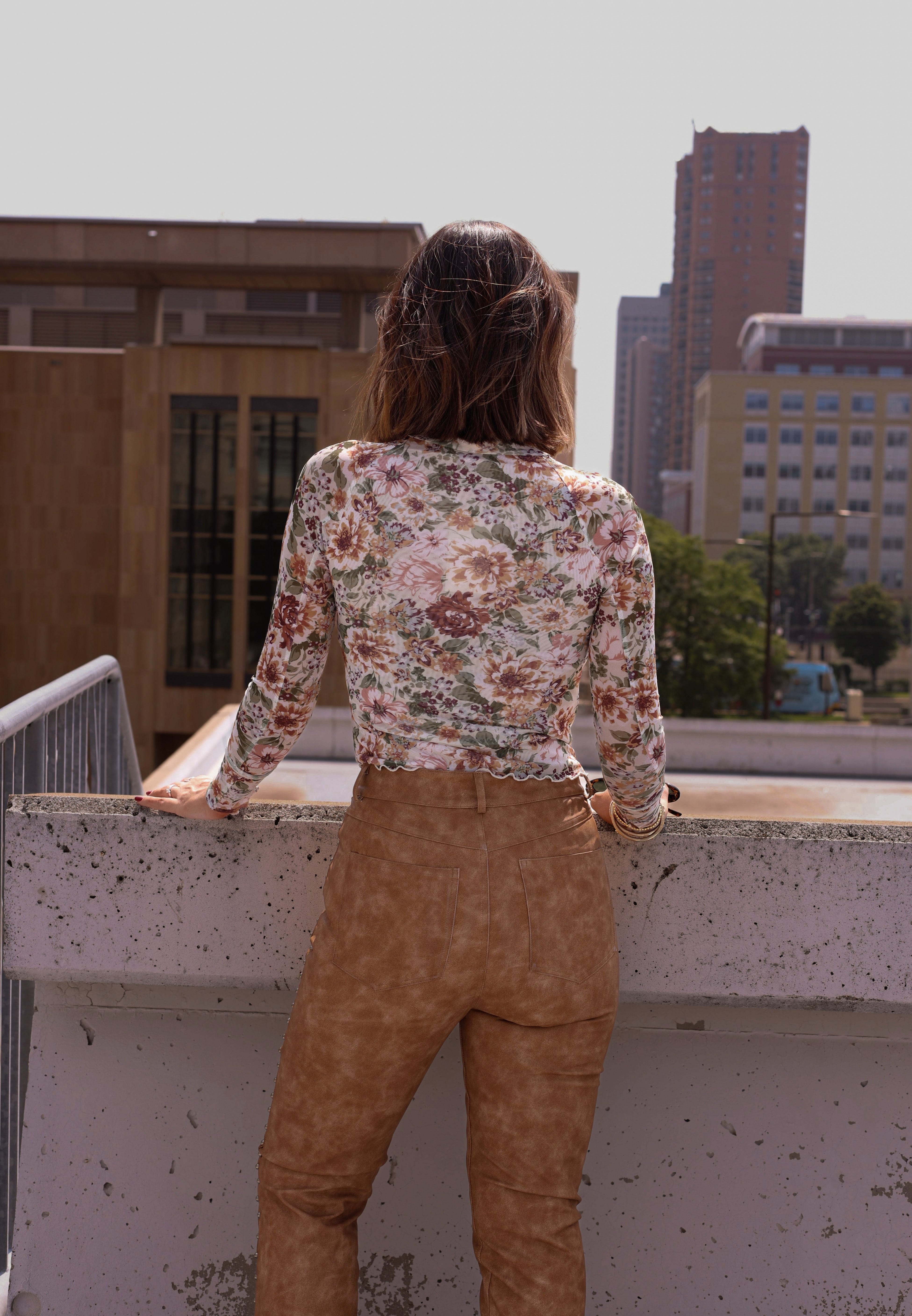 Spiced Floral Top