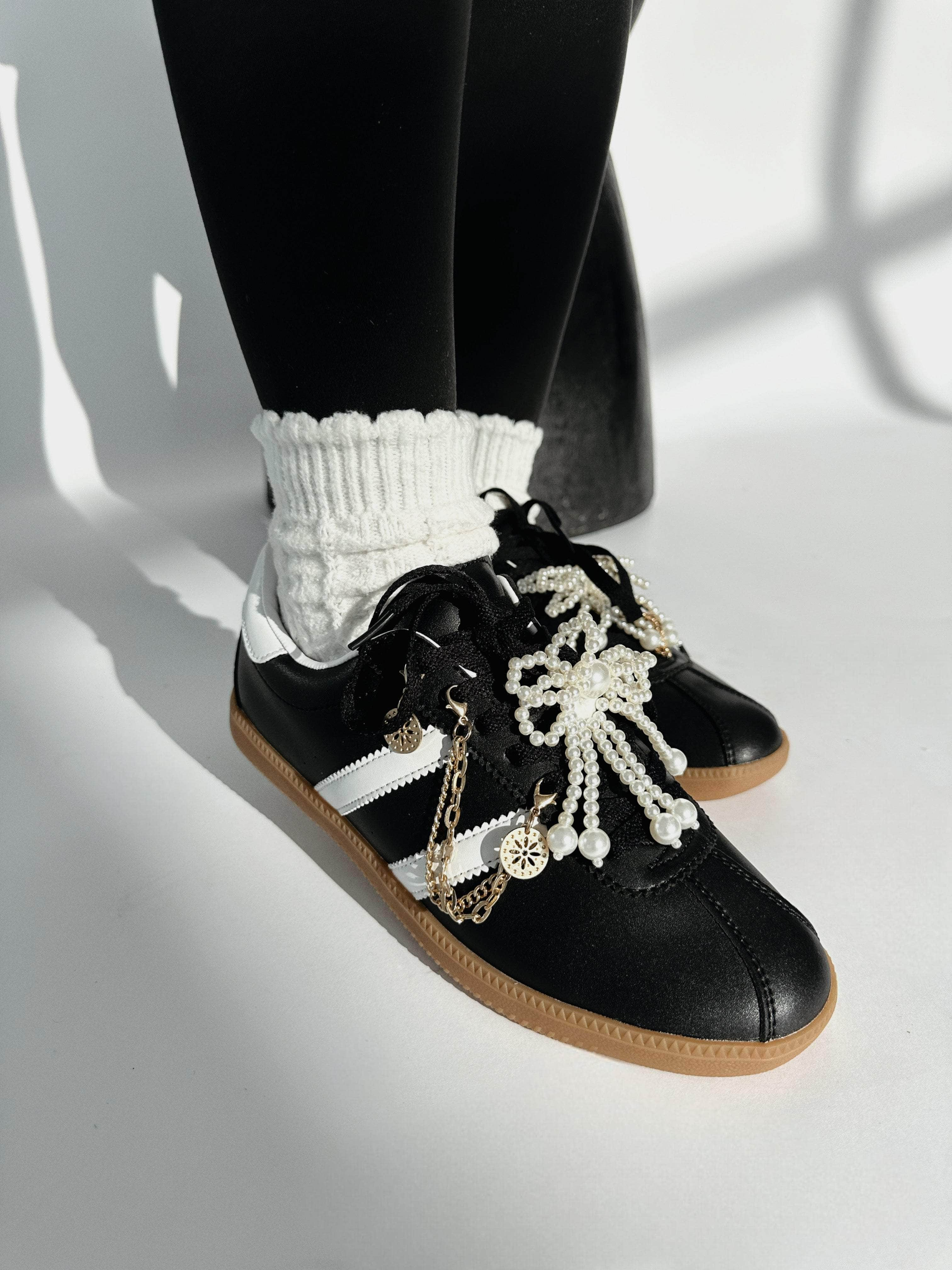 Black Charm Sneaker