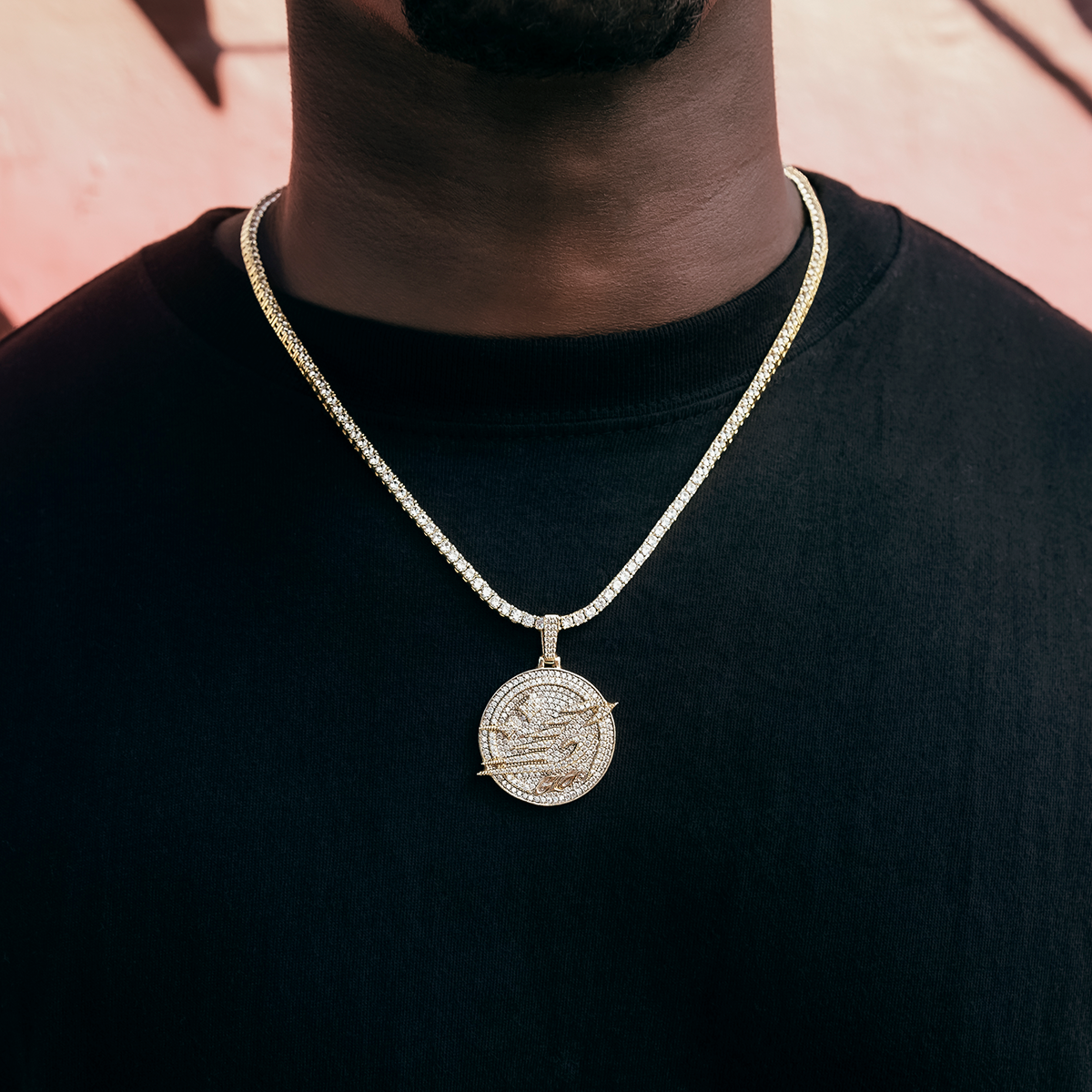 GLD Team Coin Pendant