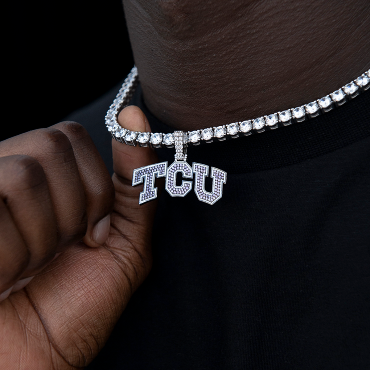 TCU Horned Frogs Official NCAA Logo Pendant