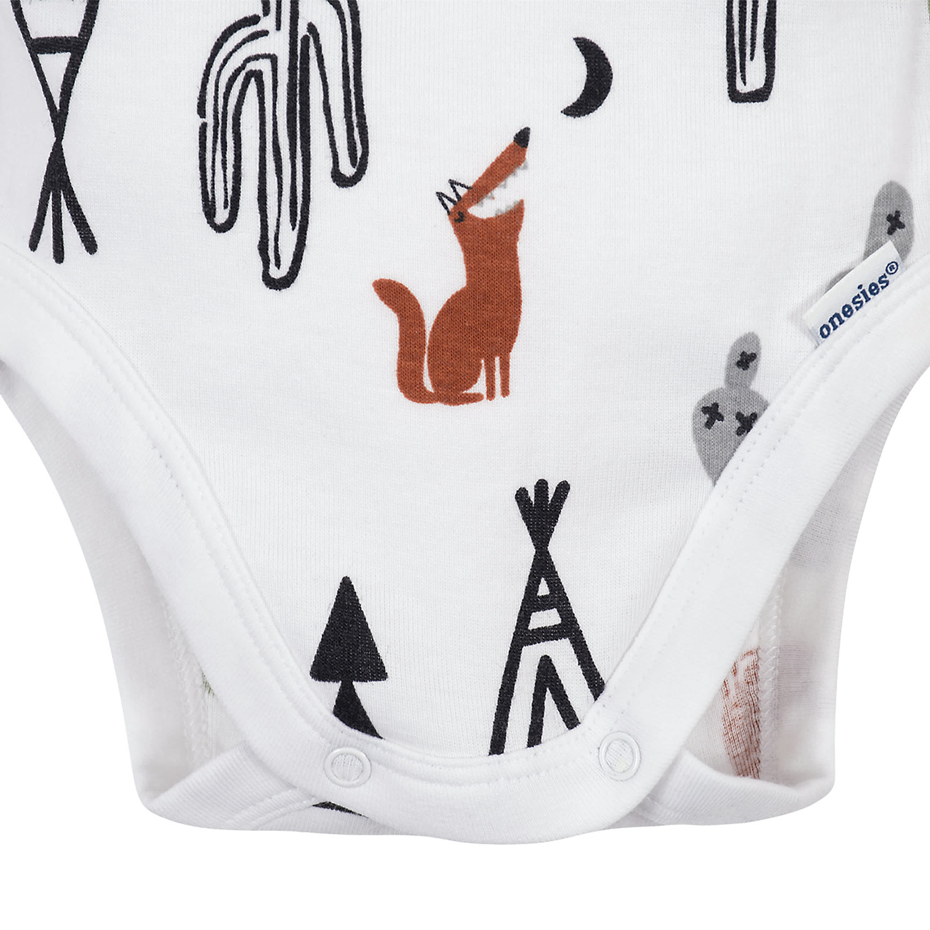 6-Piece Baby Boys Desert & Arrows Organic Onesies Bodysuits, Pants, & Bandana Bibs