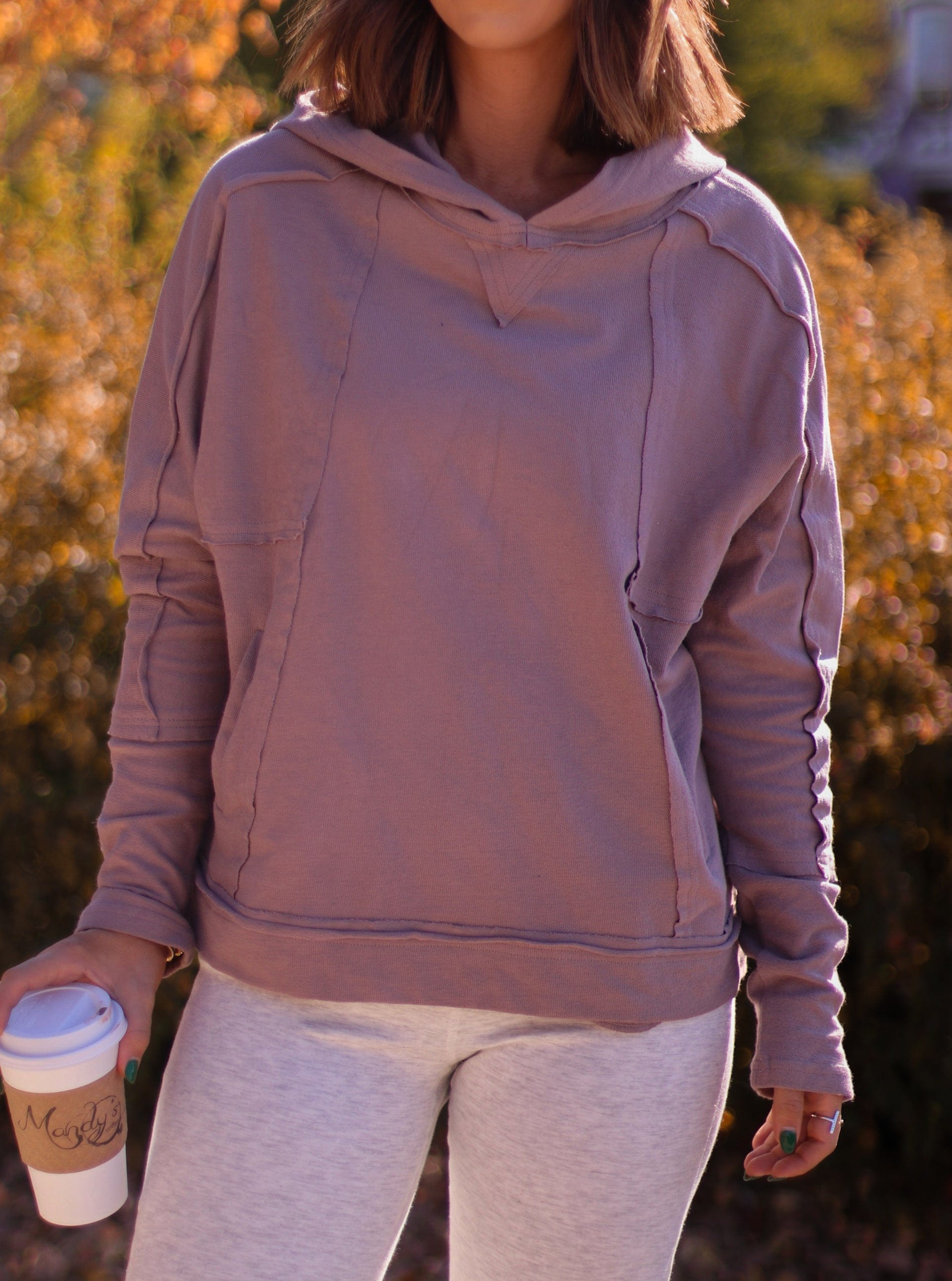 Mocha Knit Hoodie