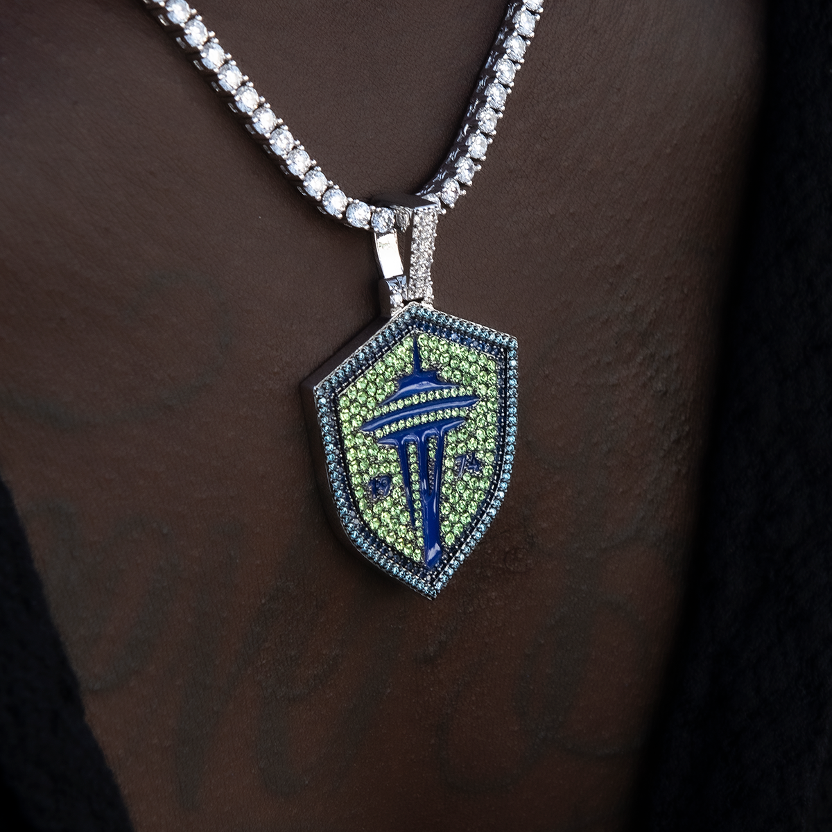 Seattle Sounders FC Official MLS Logo Pendant