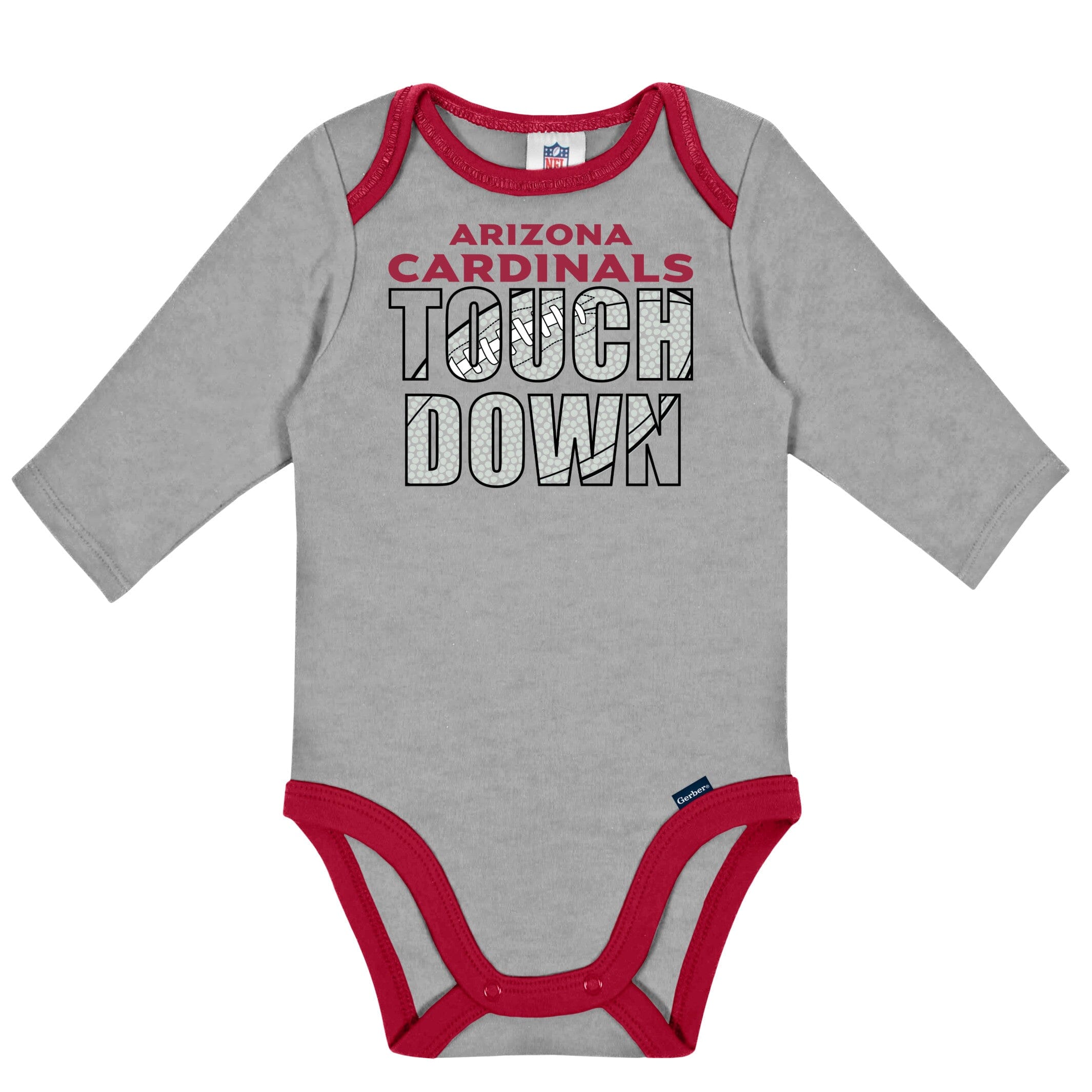 2-Pack Baby Boys Cardinals Long Sleeve Bodysuits