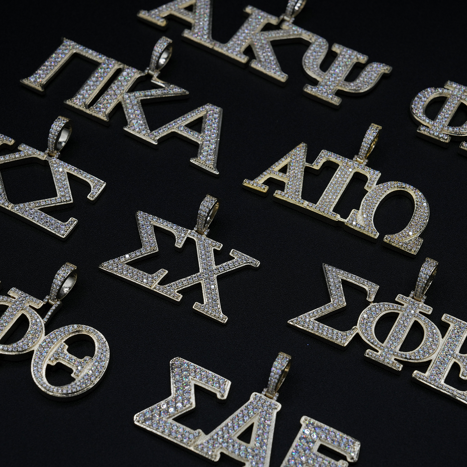 Greek Fraternity Pendants