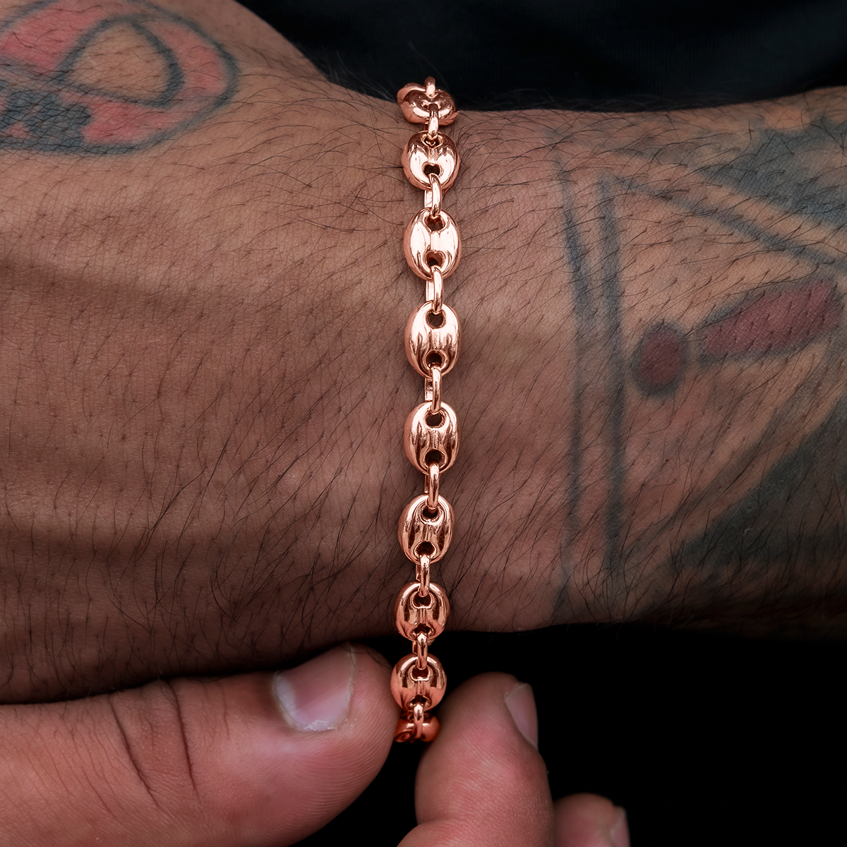 Valentina Bracelet in Rose Gold- 7mm