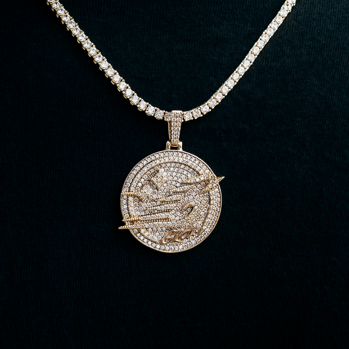 GLD Team Coin Pendant