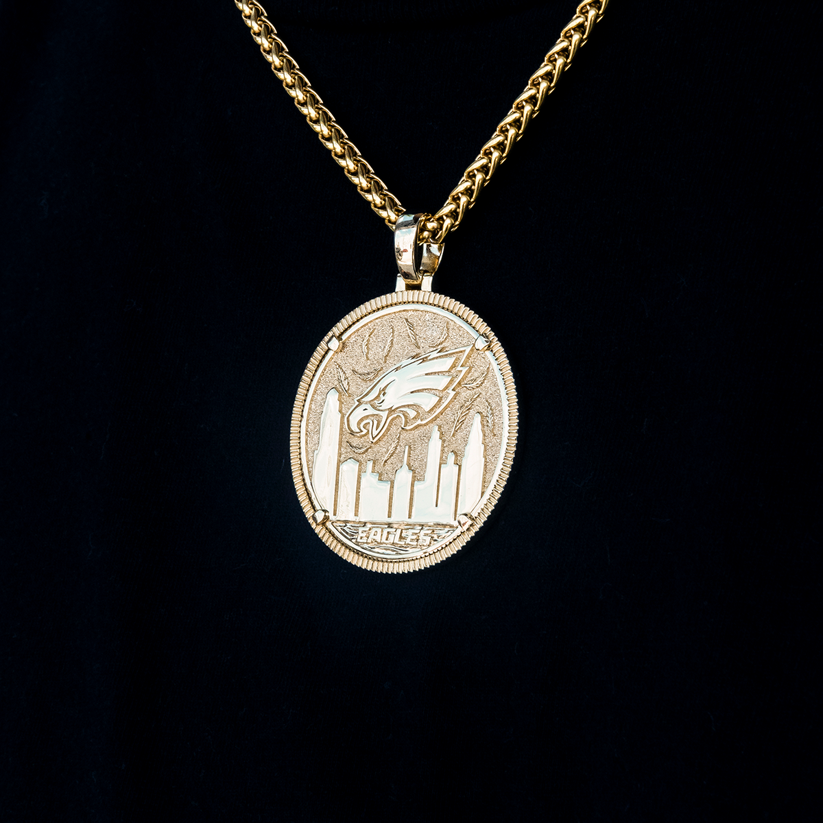 Philadelphia Eagles Official NFL Coin Pendant