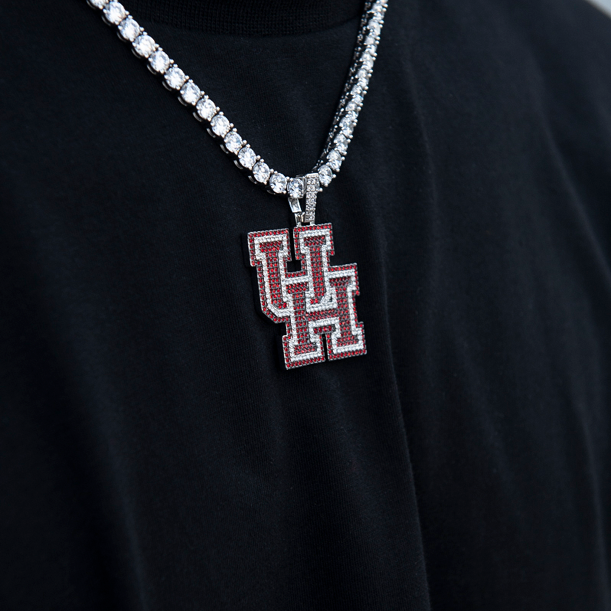 Houston Cougars Official NCAA Logo Pendant