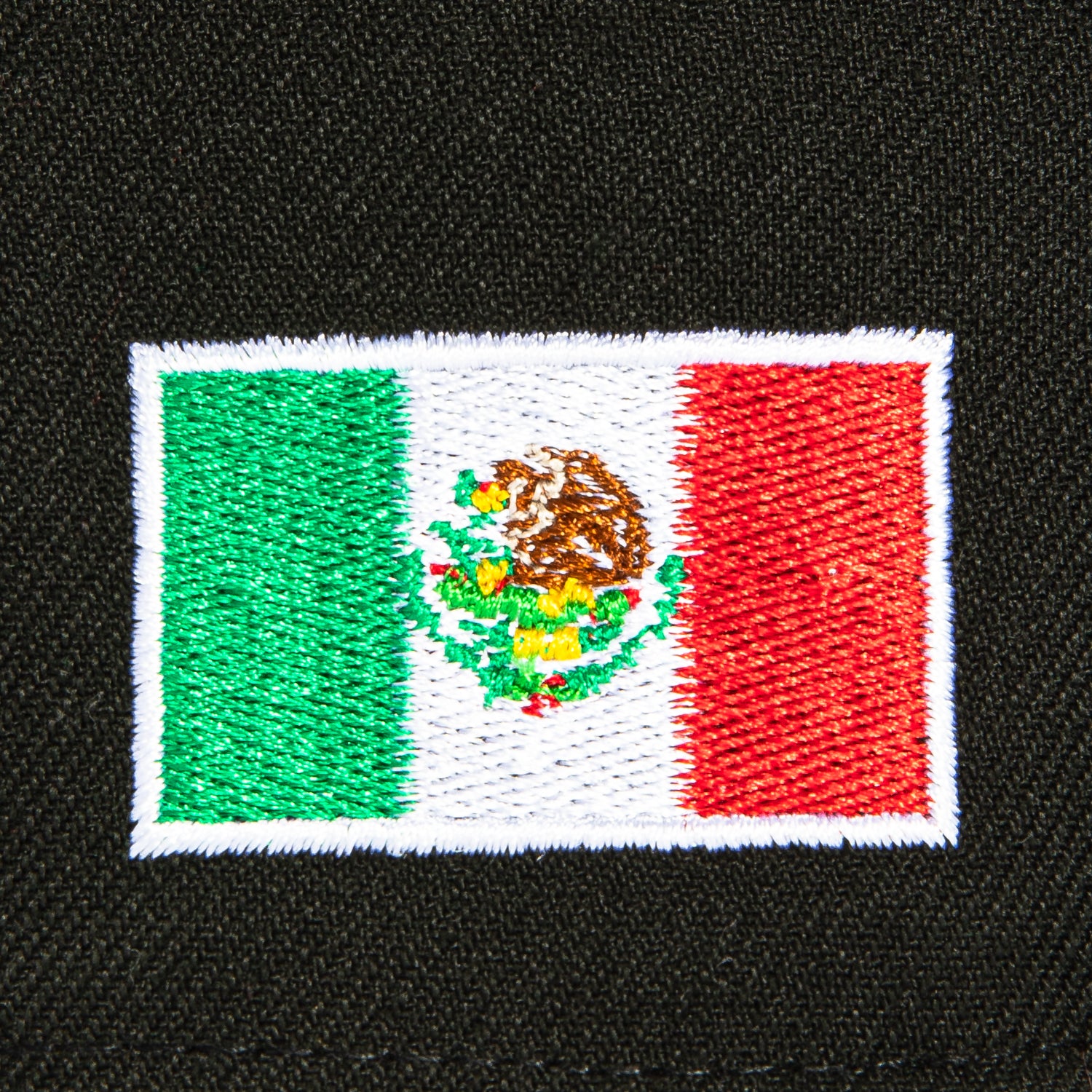 New Era 59Fifty Mexico World Baseball Classic Mexico Flag Patch Hat - Black, Kelly Green