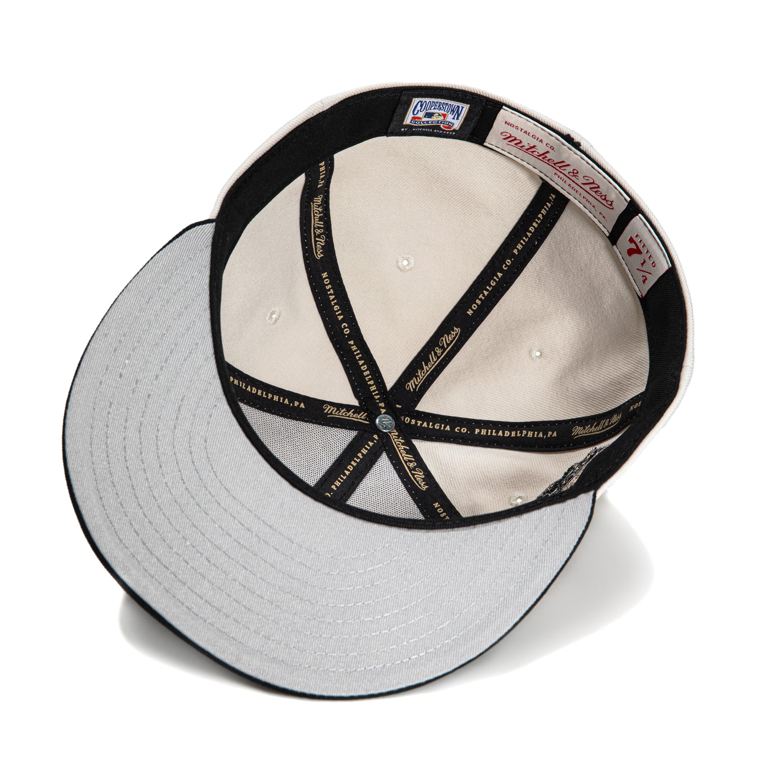 Mitchell & Ness Arizona Diamondbacks Inaugural Patch Script Hat - White, Black