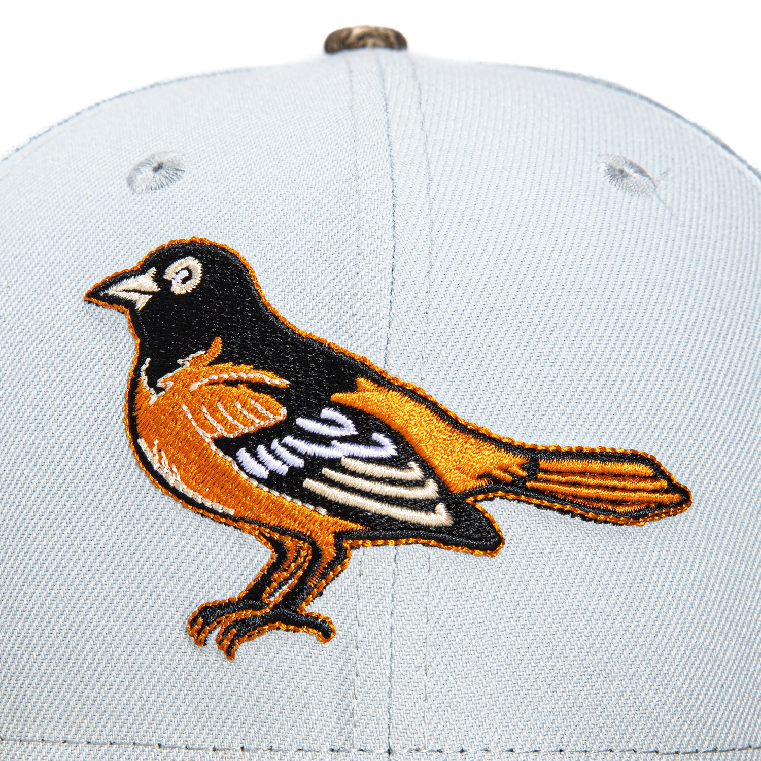 New Era 59Fifty Baltimore Orioles Battle of the Beltway Patch Hat - Grey, Realtree