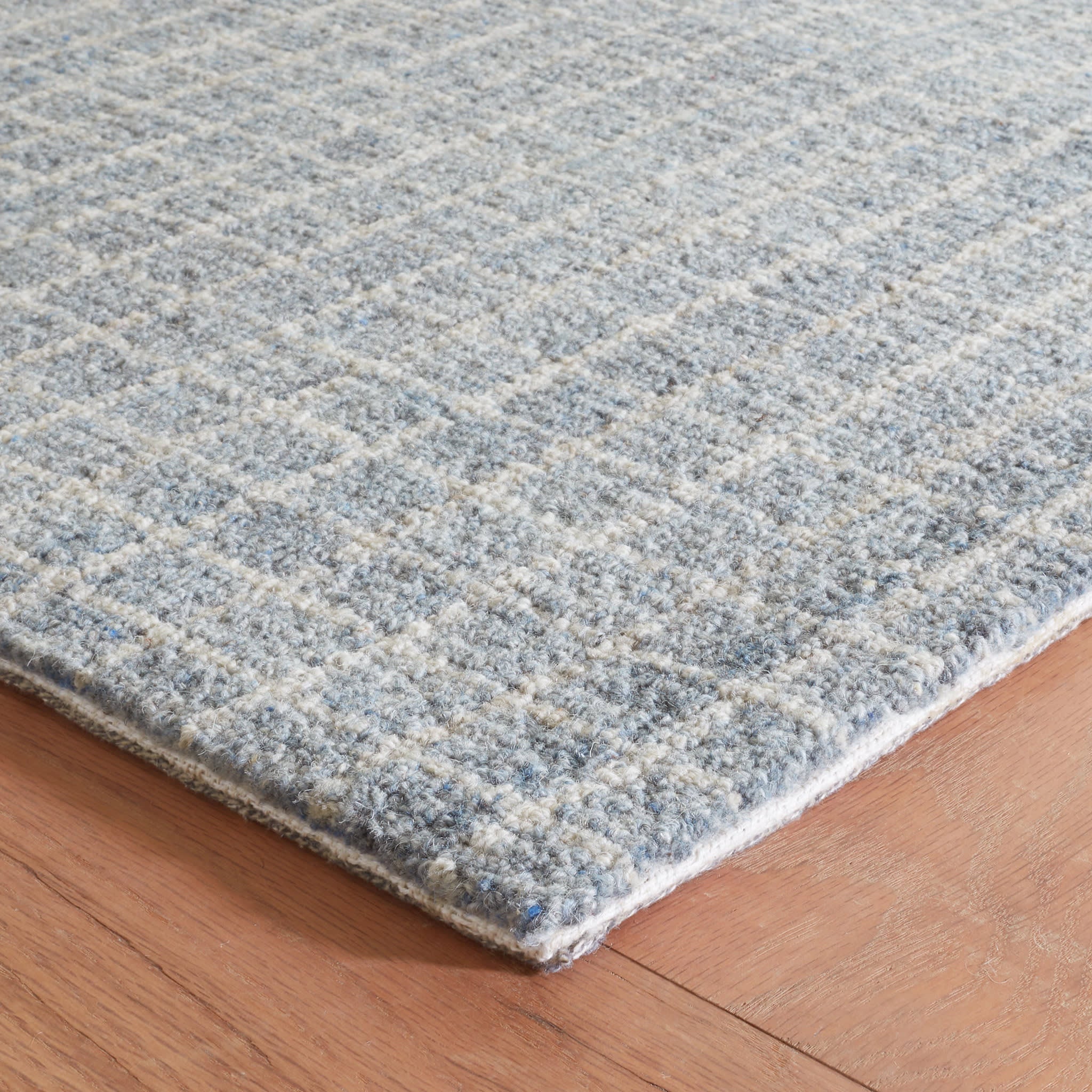 Conall Slate Hand Micro Hooked Wool Rug