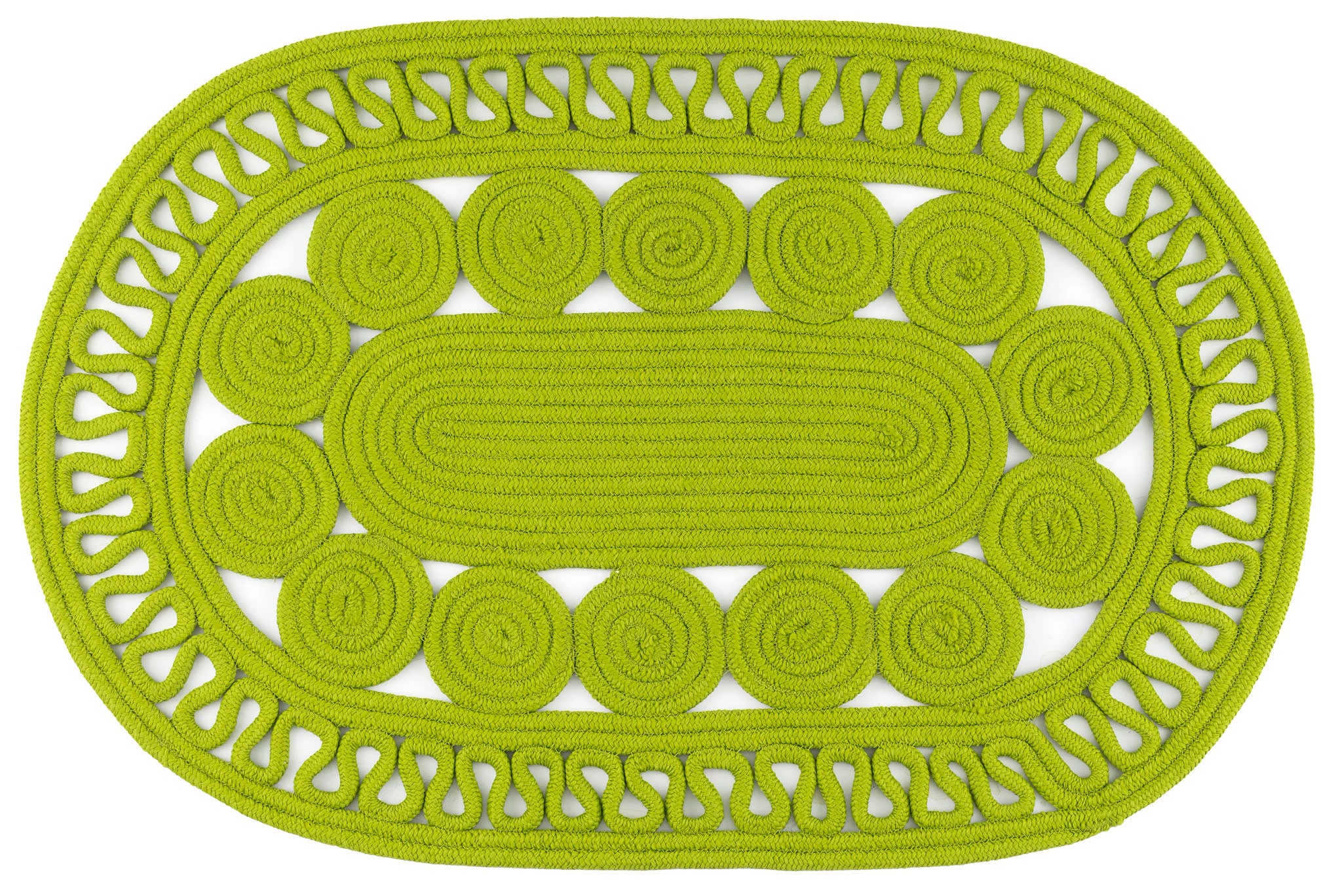 Audrey Sprout Handwoven Indoor/Outdoor Oval Rug