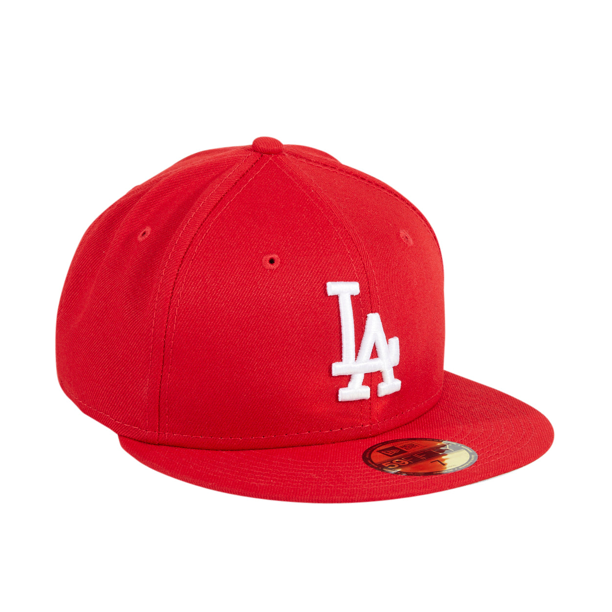 New Era 59Fifty Los Angeles Dodgers Fitted Hat - Red, White