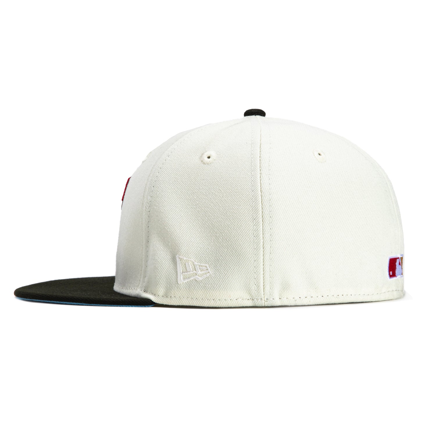 New Era 59Fifty Texas Rangers Final Season Patch Hat - White, Black, Red