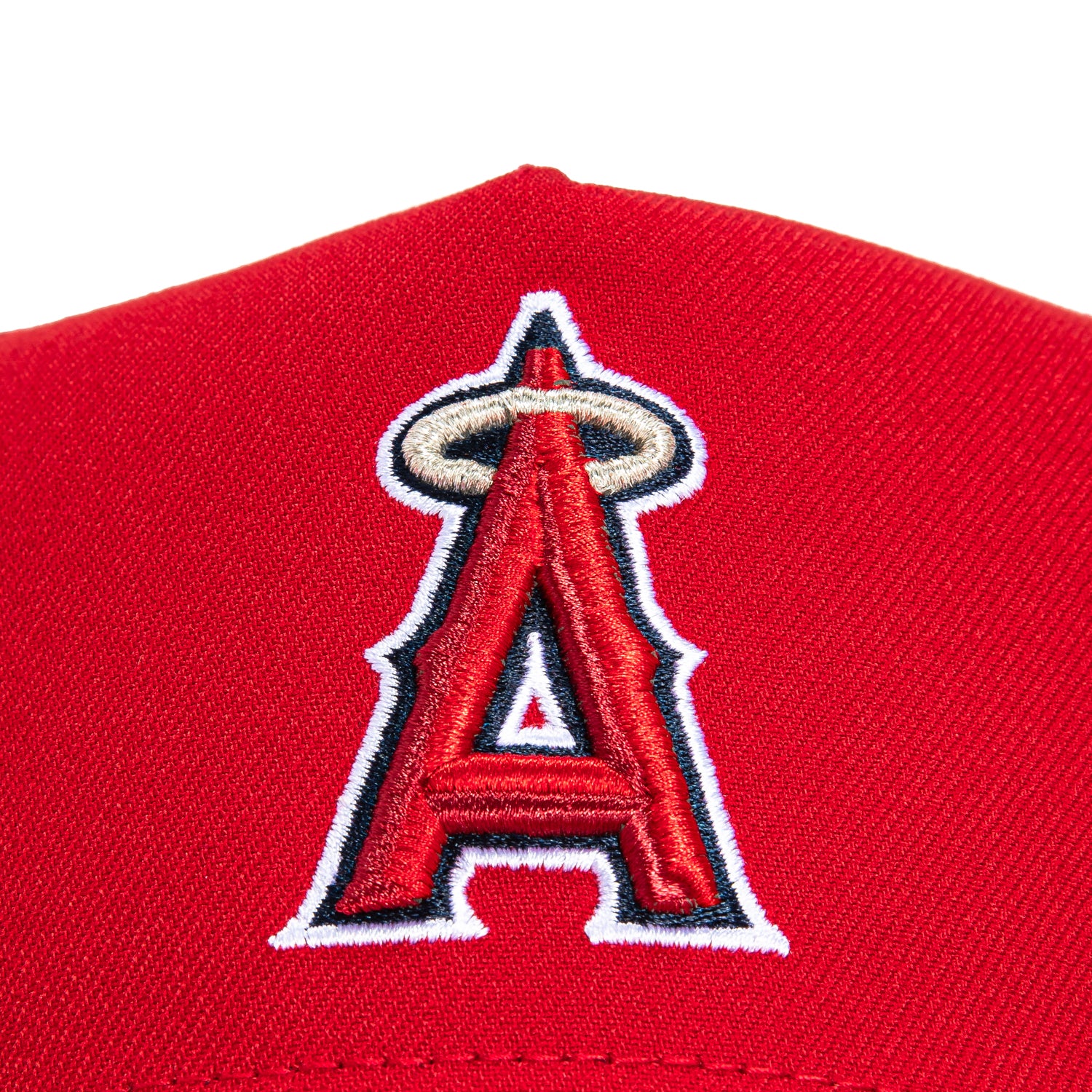 New Era 9Forty A-Frame Los Angeles Angels Snapback Game Hat - Red