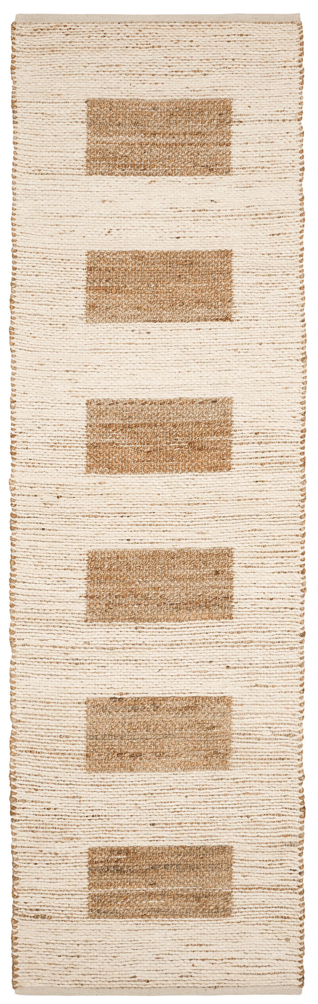 Milo Ivory Handwoven Jute/Cotton Rug