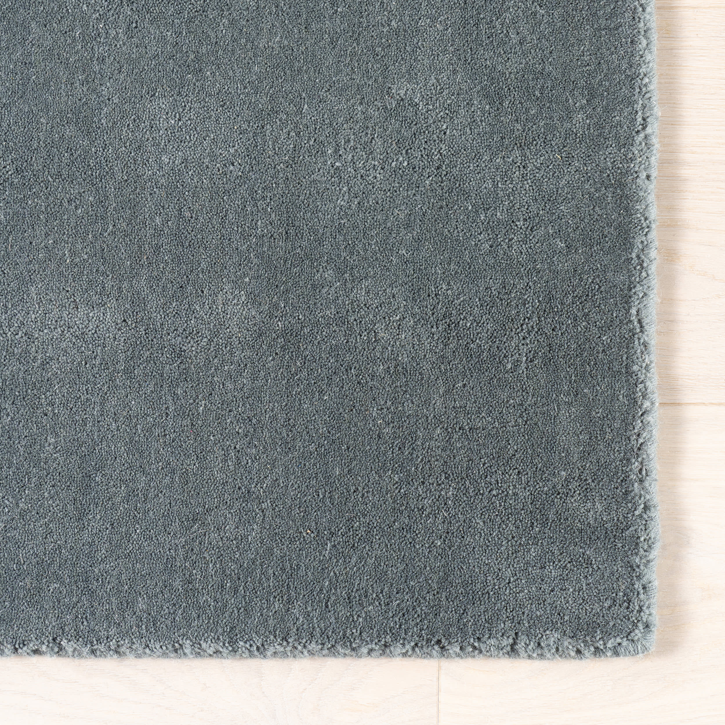 Maru Wool Rug | Blue Grey