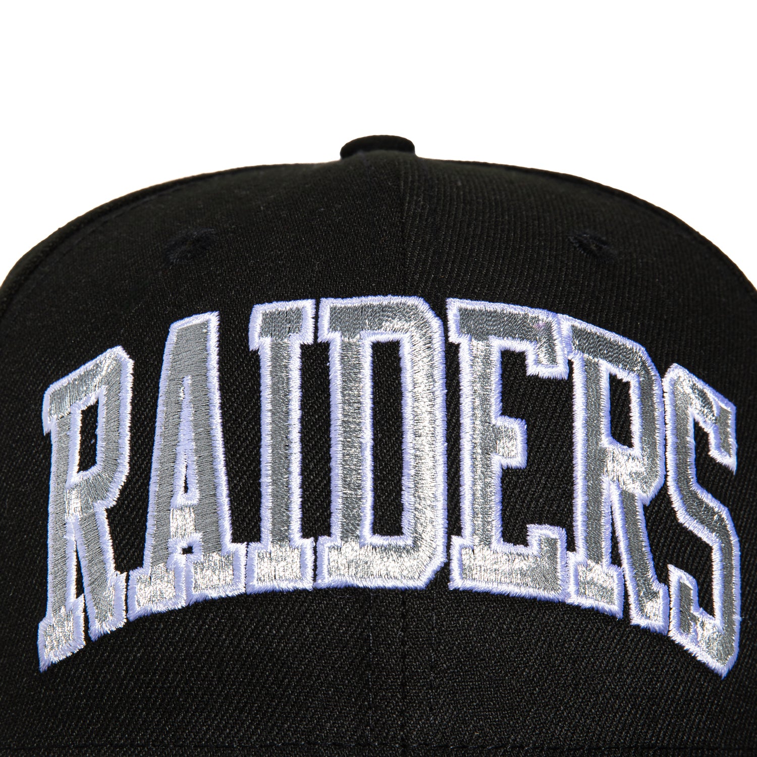 New Era 59Fifty Las Vegas Raiders 1977 Super Bowl Patch Logo Arch Hat - Black