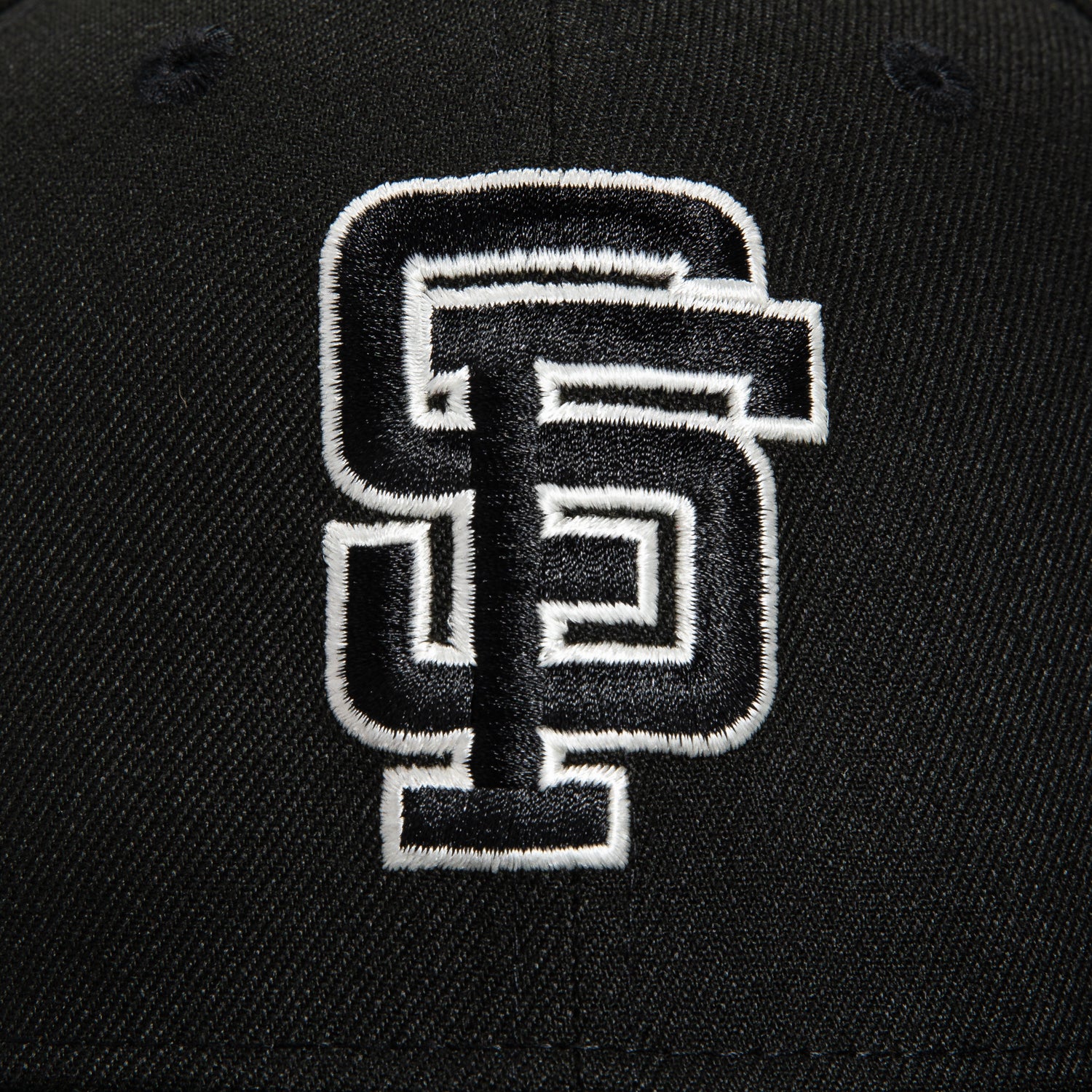 New Era 59Fifty Glow in the Dark San Francisco Giants 1989 World Series Patch Hat - Black, White