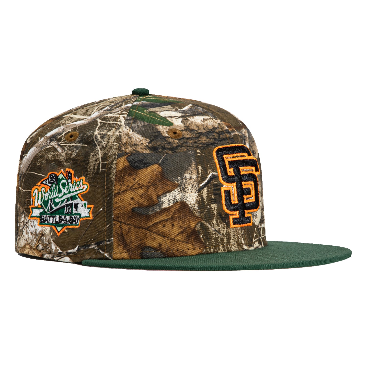 New Era 59Fifty San Francisco Giants 1989 World Series Patch Hat - Realtree, Green