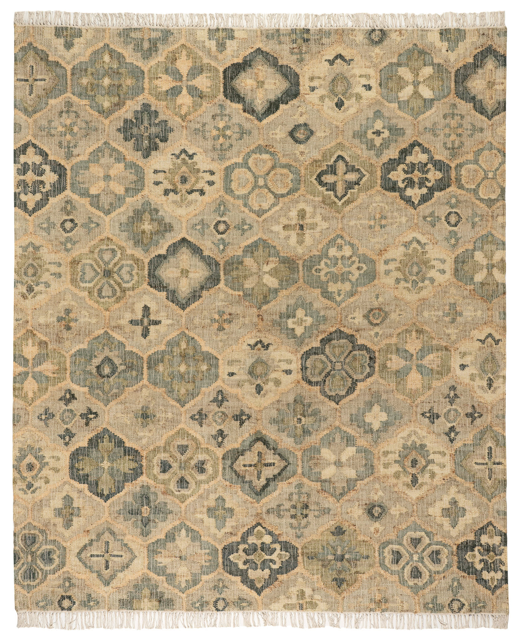 Pali Evergreen Handwoven Jute Rug