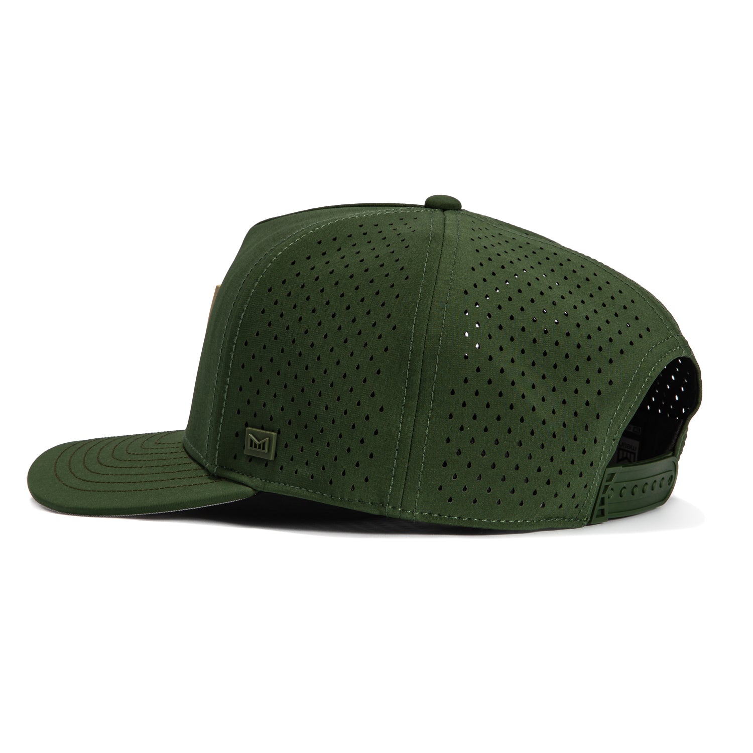 Melin Odyssey Stacked Hydro Snapback Hat - Olive